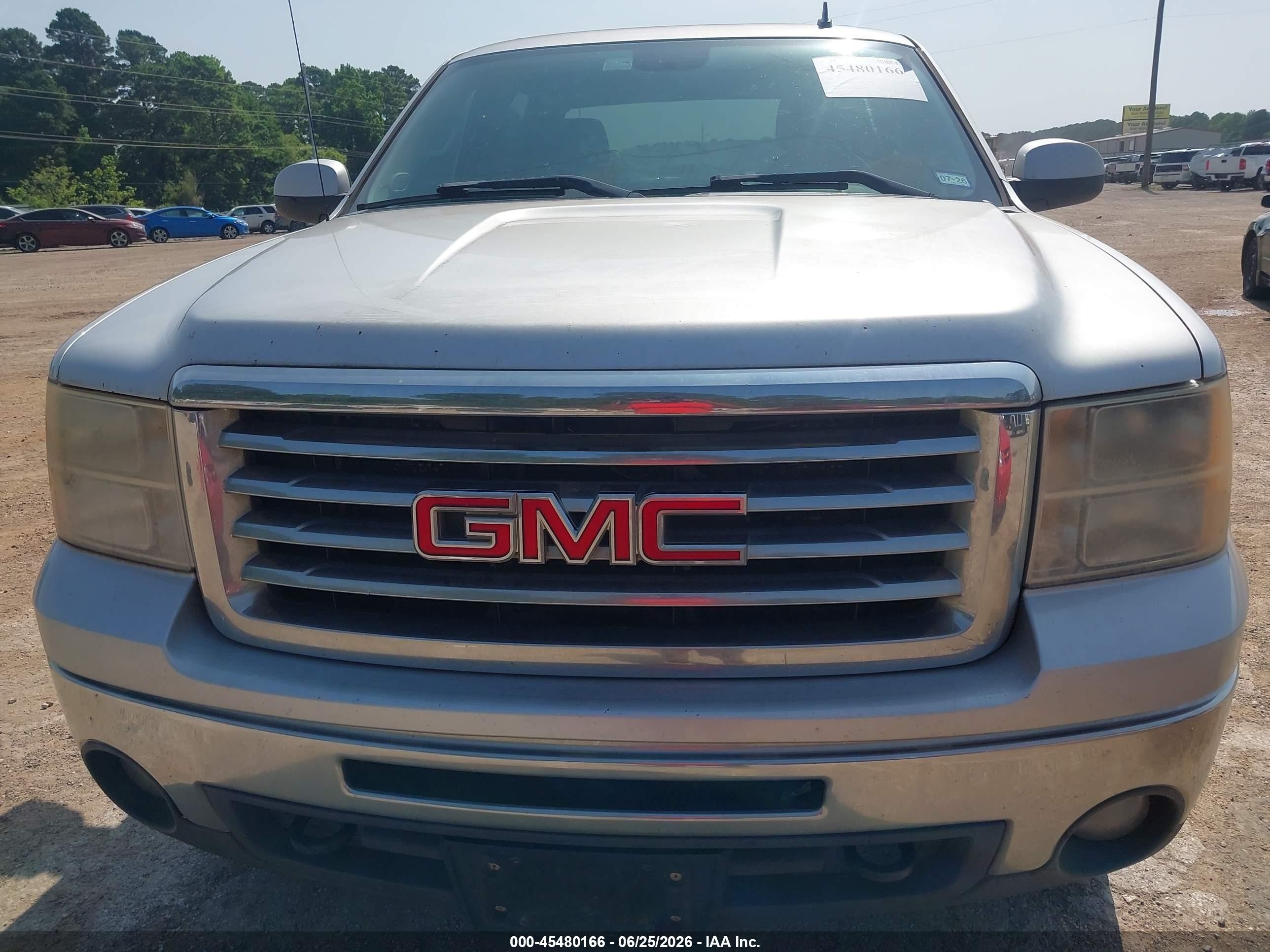 2011 Gmc Sierra 1500 Sle Silver vin: 3GTP2VE32BG244675