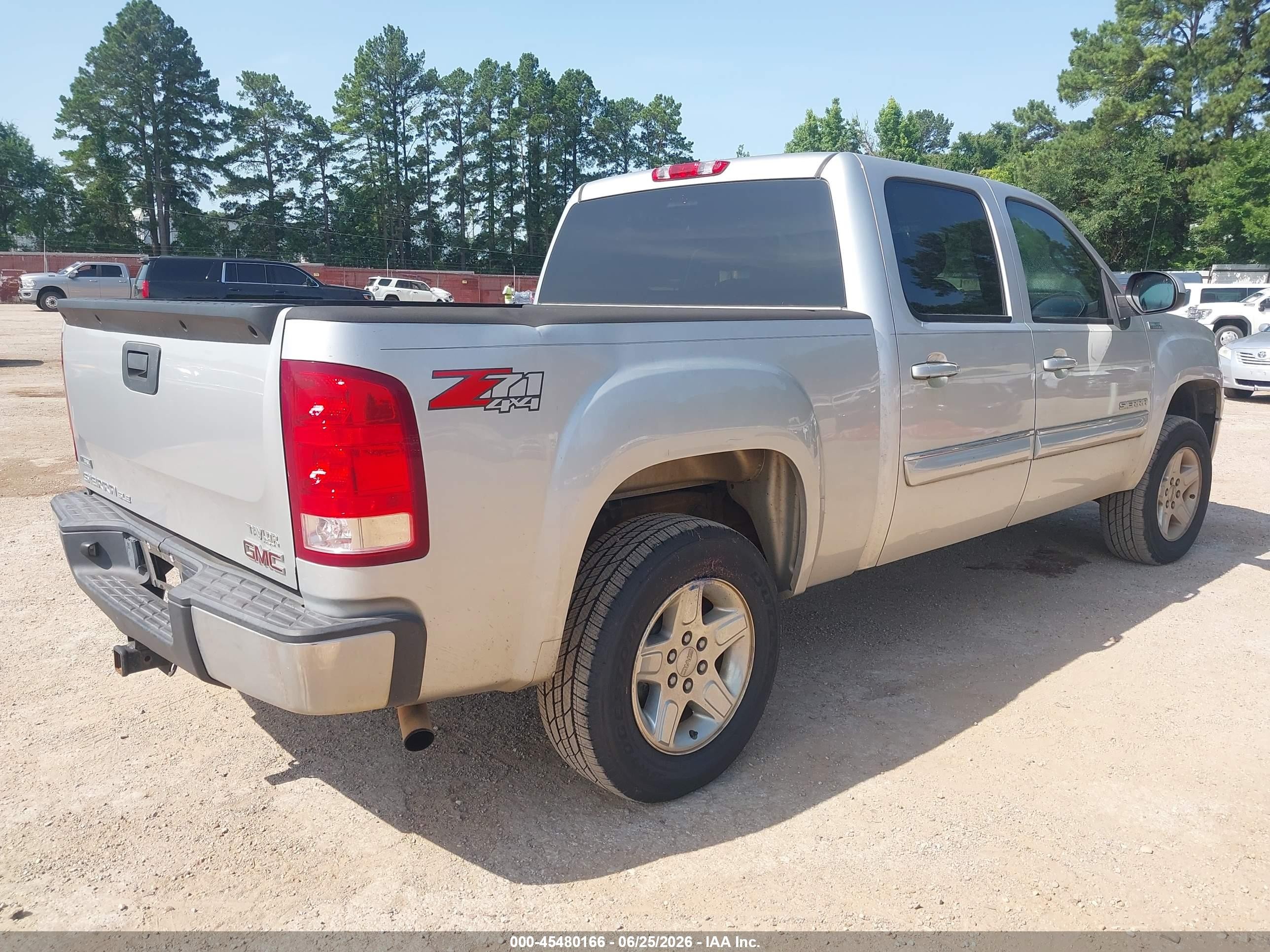 2011 Gmc Sierra 1500 Sle Silver vin: 3GTP2VE32BG244675