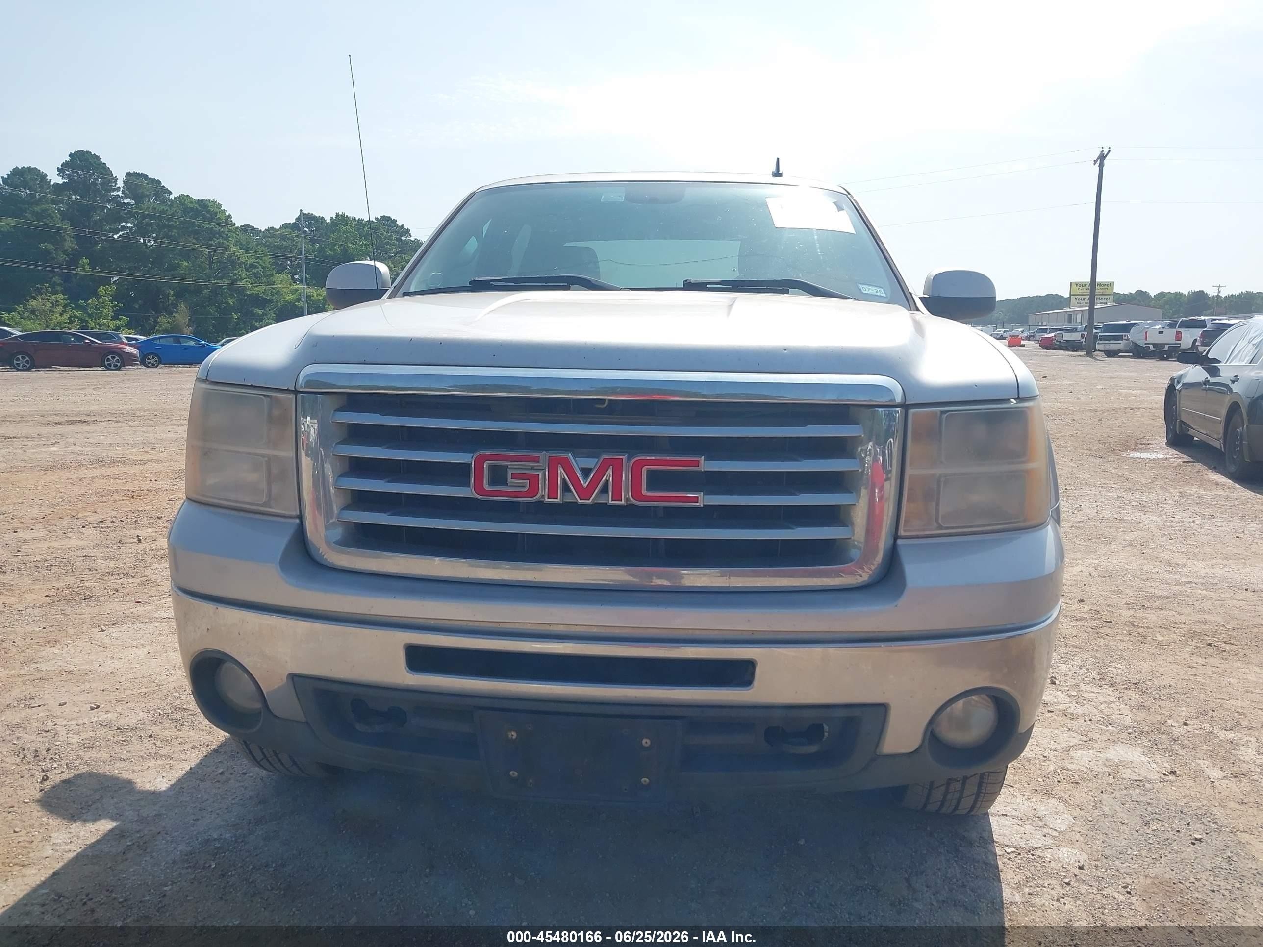 2011 Gmc Sierra 1500 Sle Silver vin: 3GTP2VE32BG244675