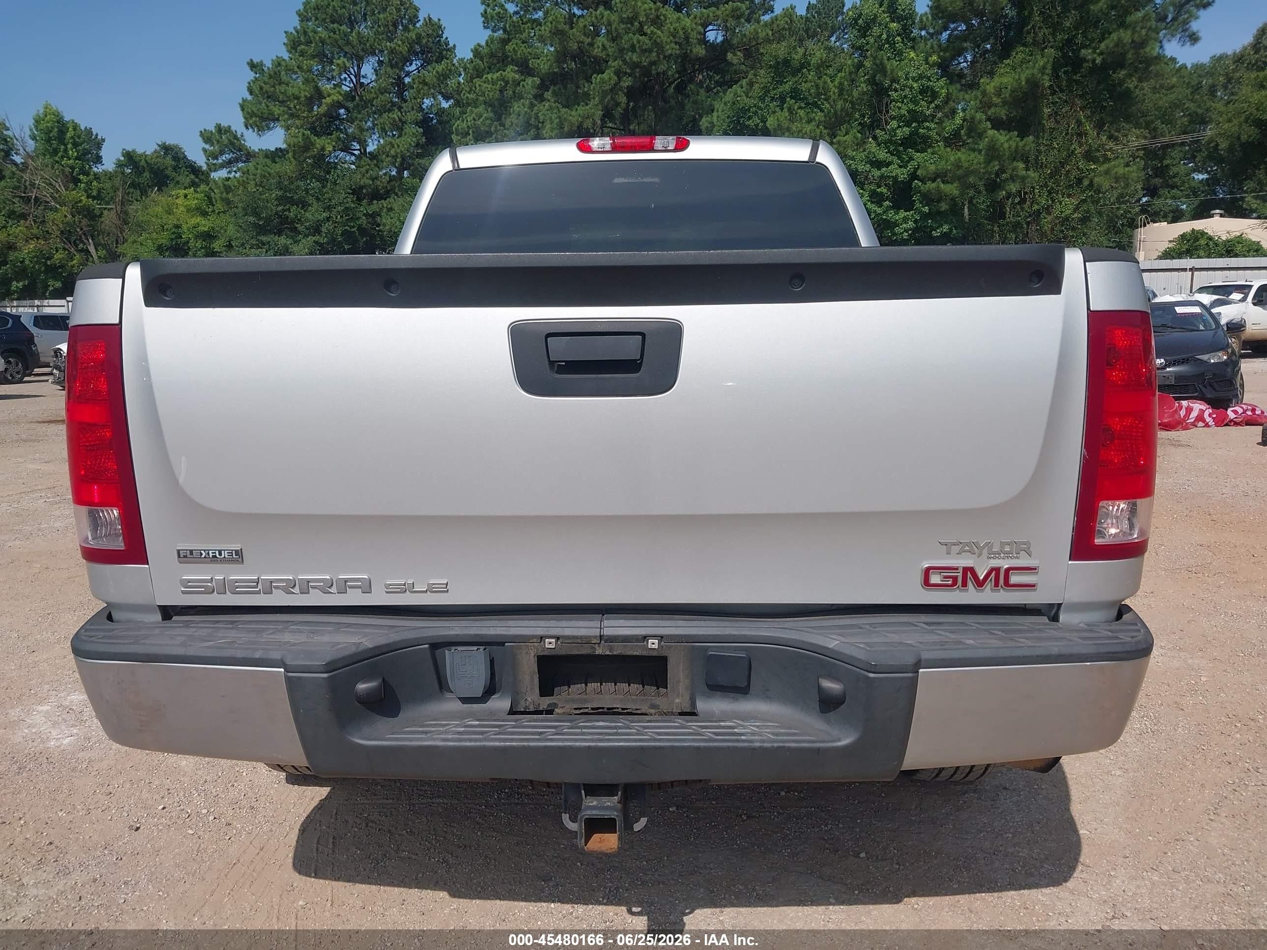 2011 Gmc Sierra 1500 Sle Silver vin: 3GTP2VE32BG244675