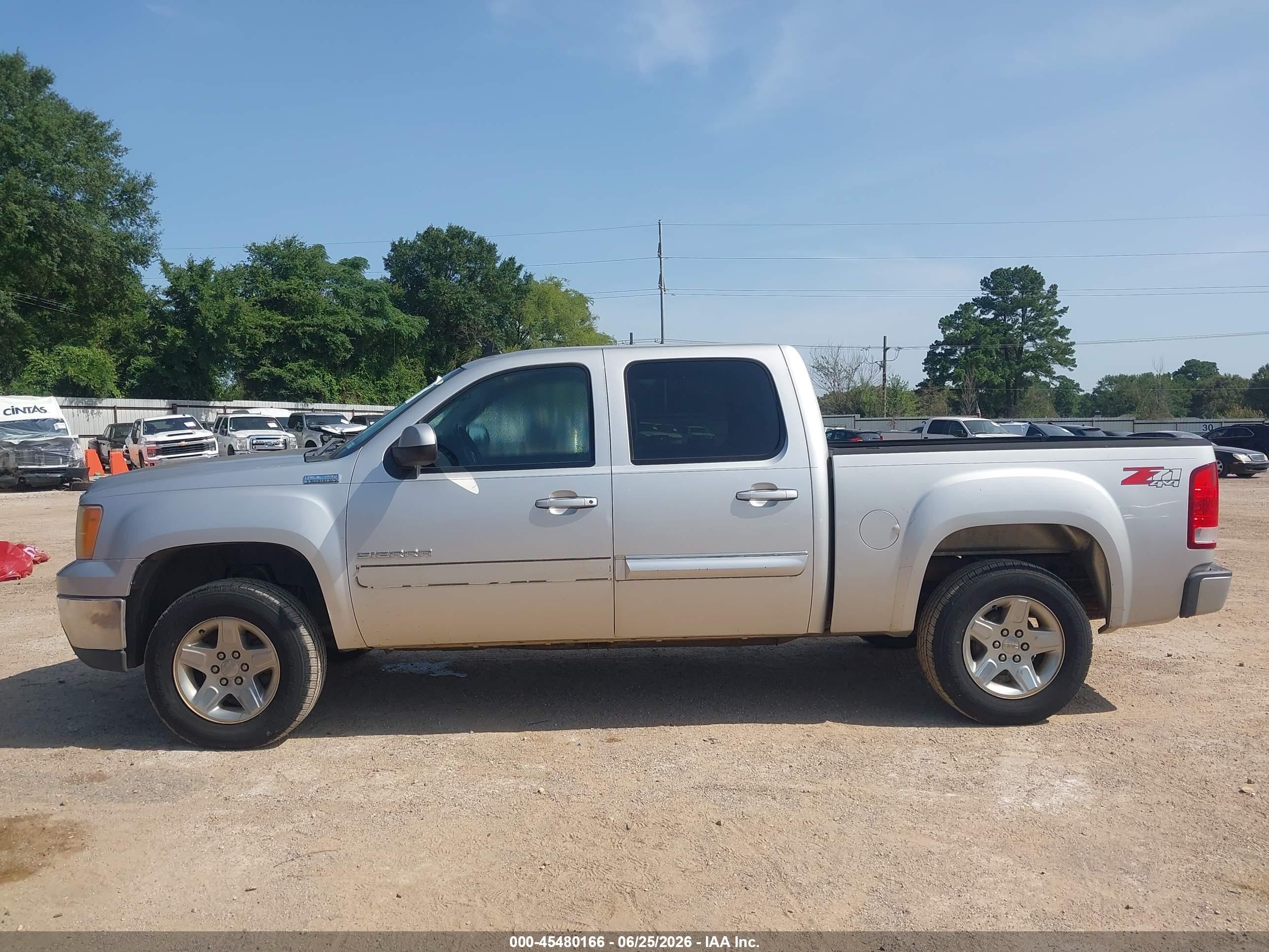 2011 Gmc Sierra 1500 Sle Silver vin: 3GTP2VE32BG244675