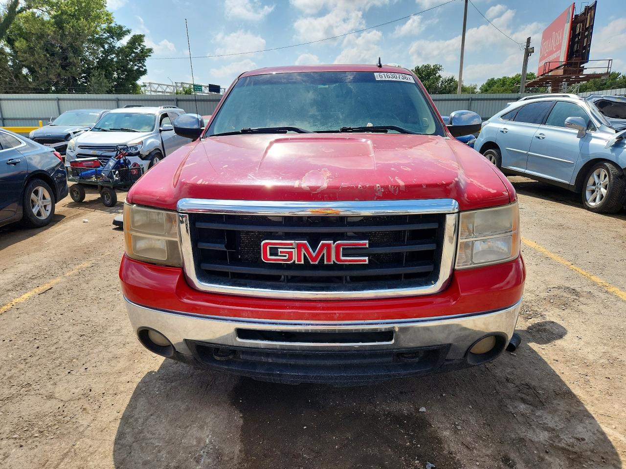 2011 Gmc Sierra K1500 Sle Красный vin: 3GTP2VE32BG328818