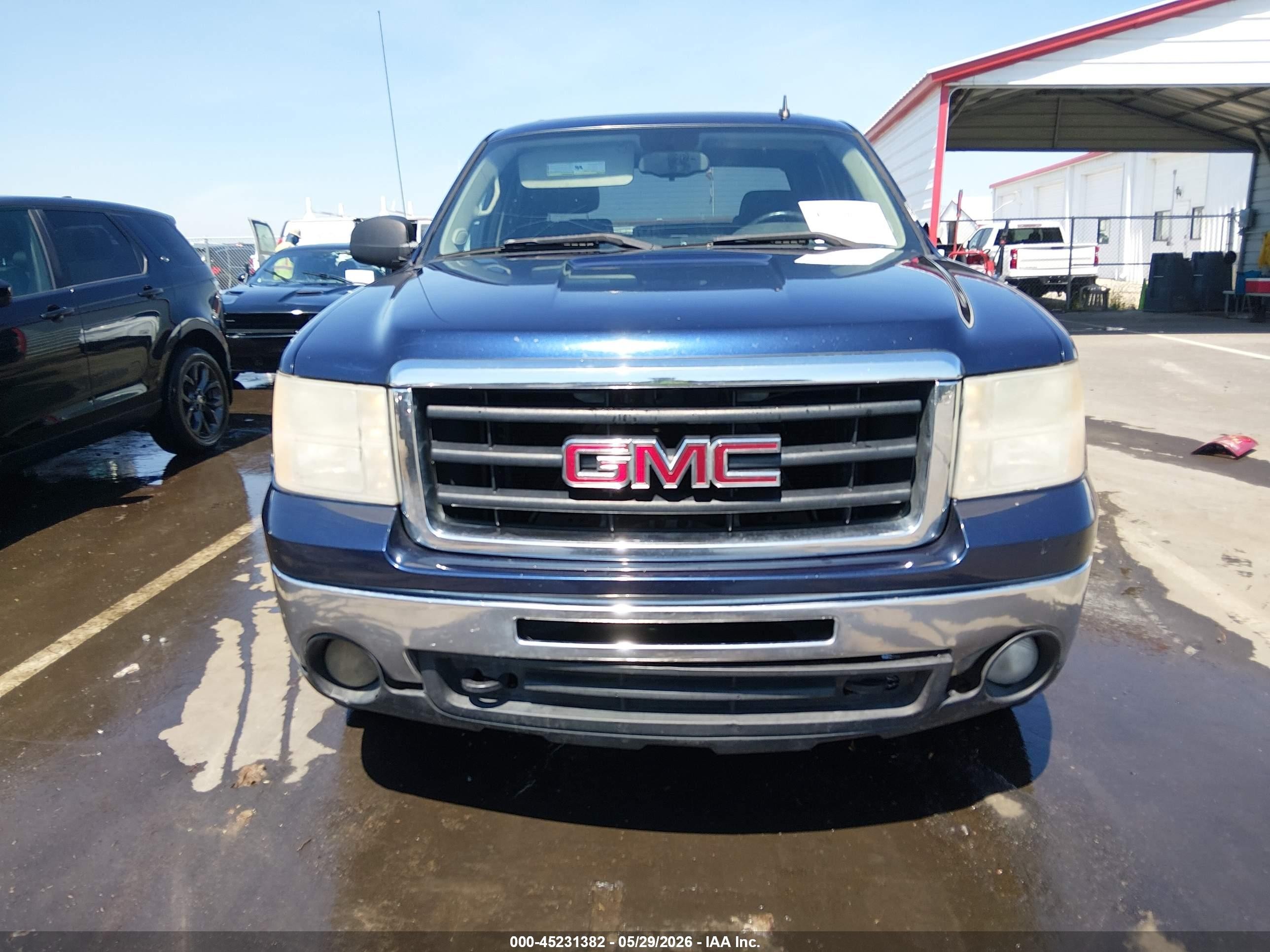 2011 Gmc Sierra 1500 Sle Dark Blue vin: 3GTP2VE32BG331749