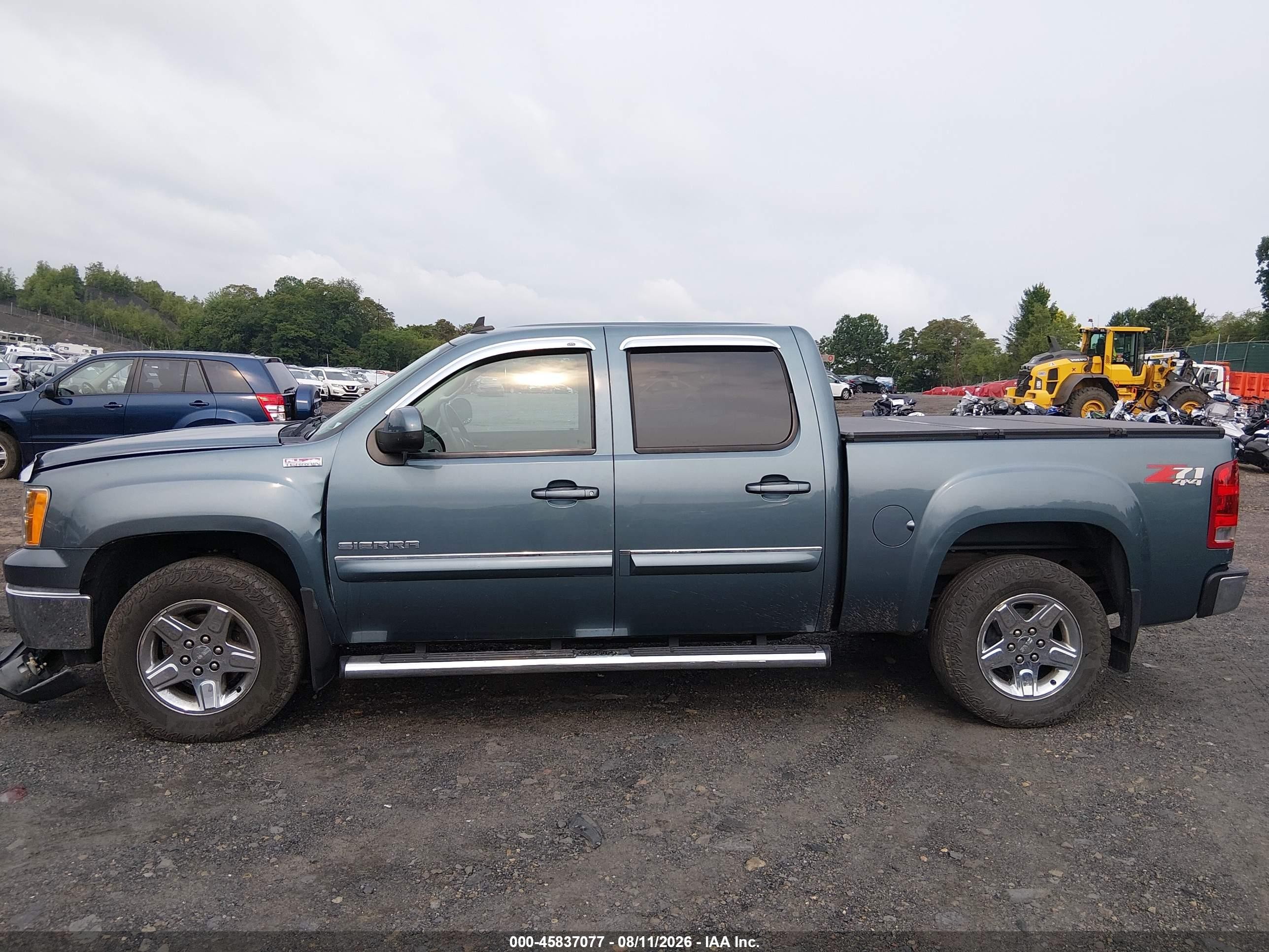 2011 Gmc Sierra 1500 Sle Blue vin: 3GTP2VE33BG112864