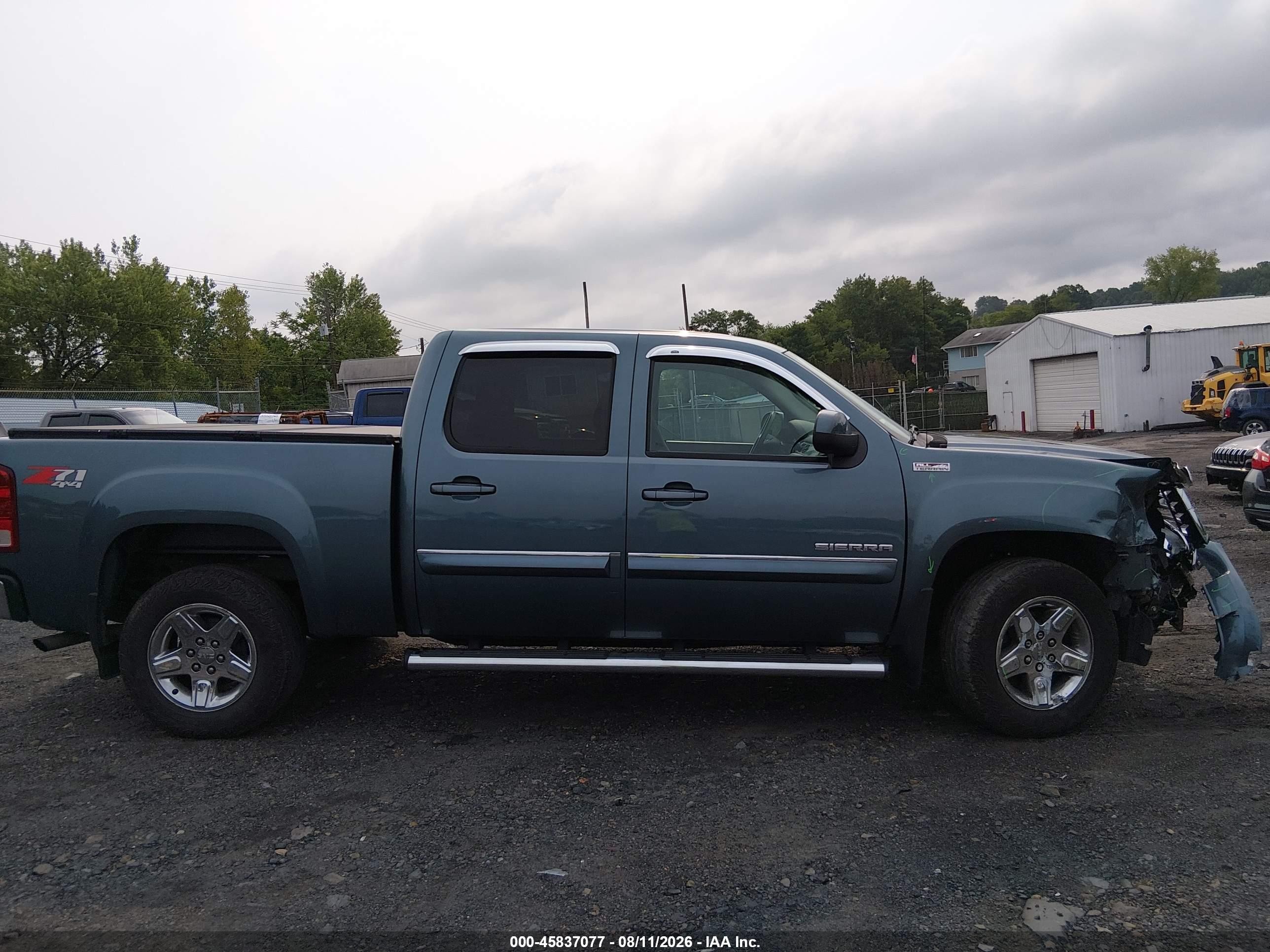 2011 Gmc Sierra 1500 Sle Blue vin: 3GTP2VE33BG112864
