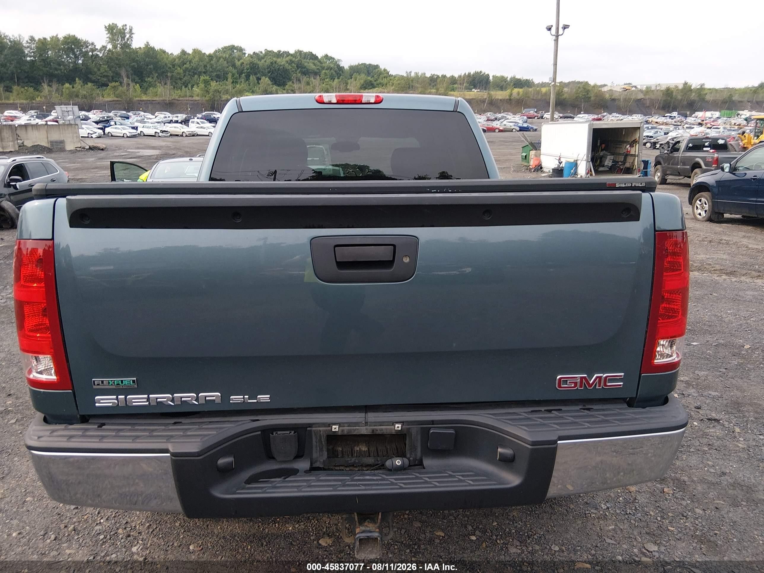 2011 Gmc Sierra 1500 Sle Blue vin: 3GTP2VE33BG112864