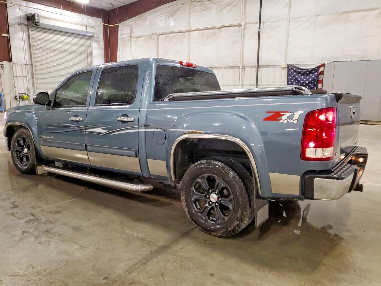 2011 Gmc Sierra K1500 Sle Blue vin: 3GTP2VE33BG153513