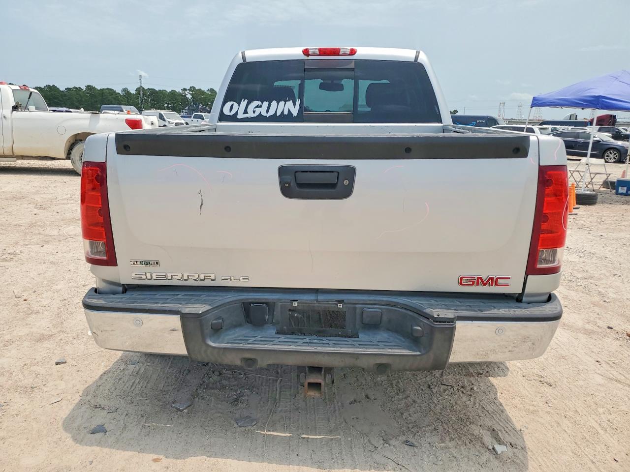 2011 Gmc Sierra K1500 Sle Silver vin: 3GTP2VE33BG229098