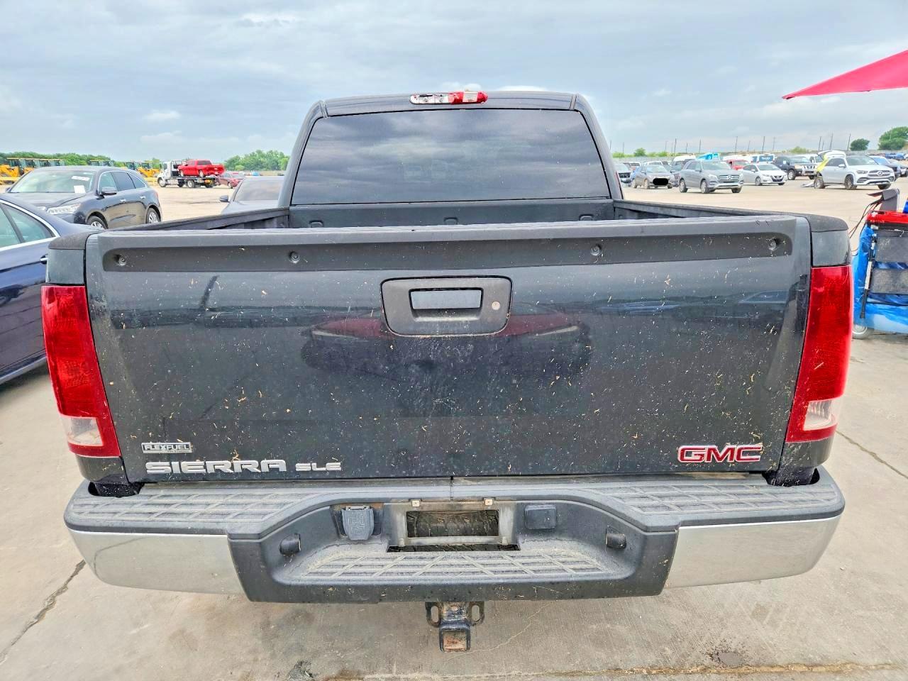 2011 Gmc Sierra K1500 Sle Черный vin: 3GTP2VE33BG280519