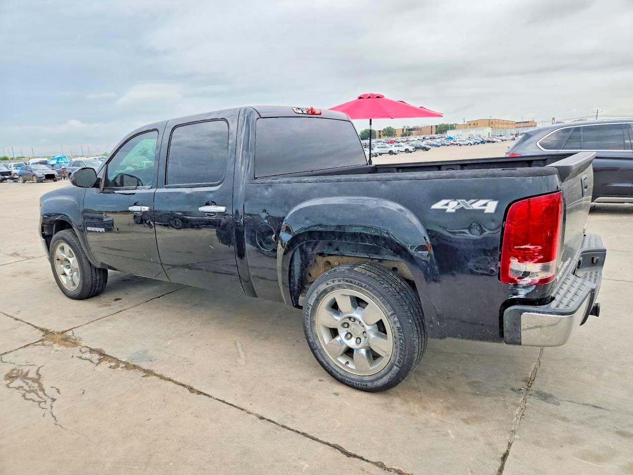 2011 Gmc Sierra K1500 Sle Черный vin: 3GTP2VE33BG280519