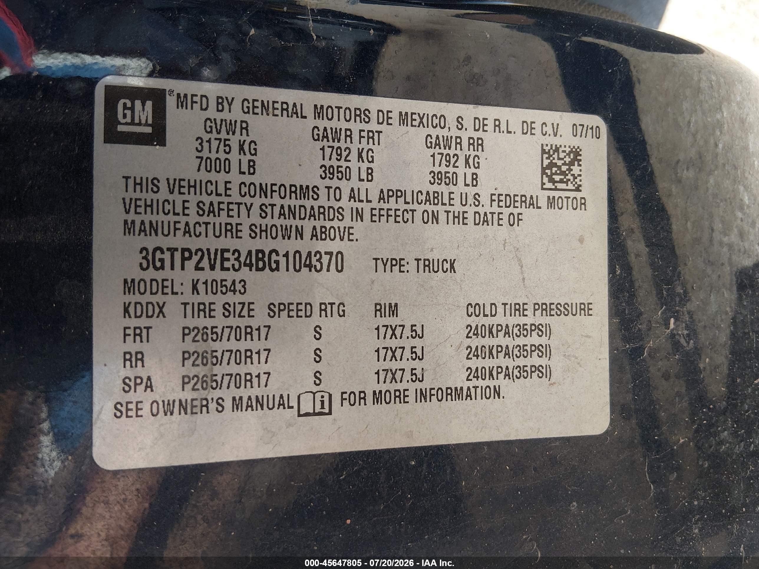 2011 Gmc Sierra 1500 Sle Blue vin: 3GTP2VE34BG104370