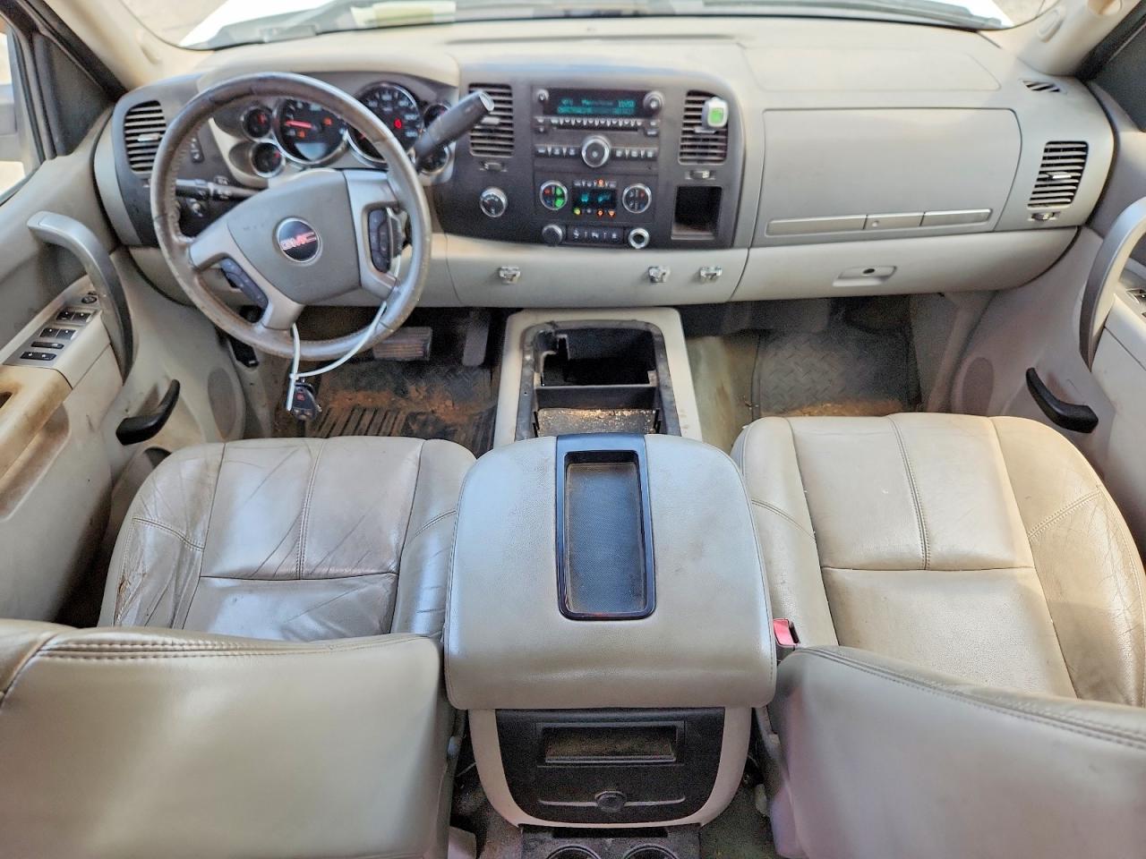 2011 Gmc Sierra K1500 Sle White vin: 3GTP2VE34BG360797