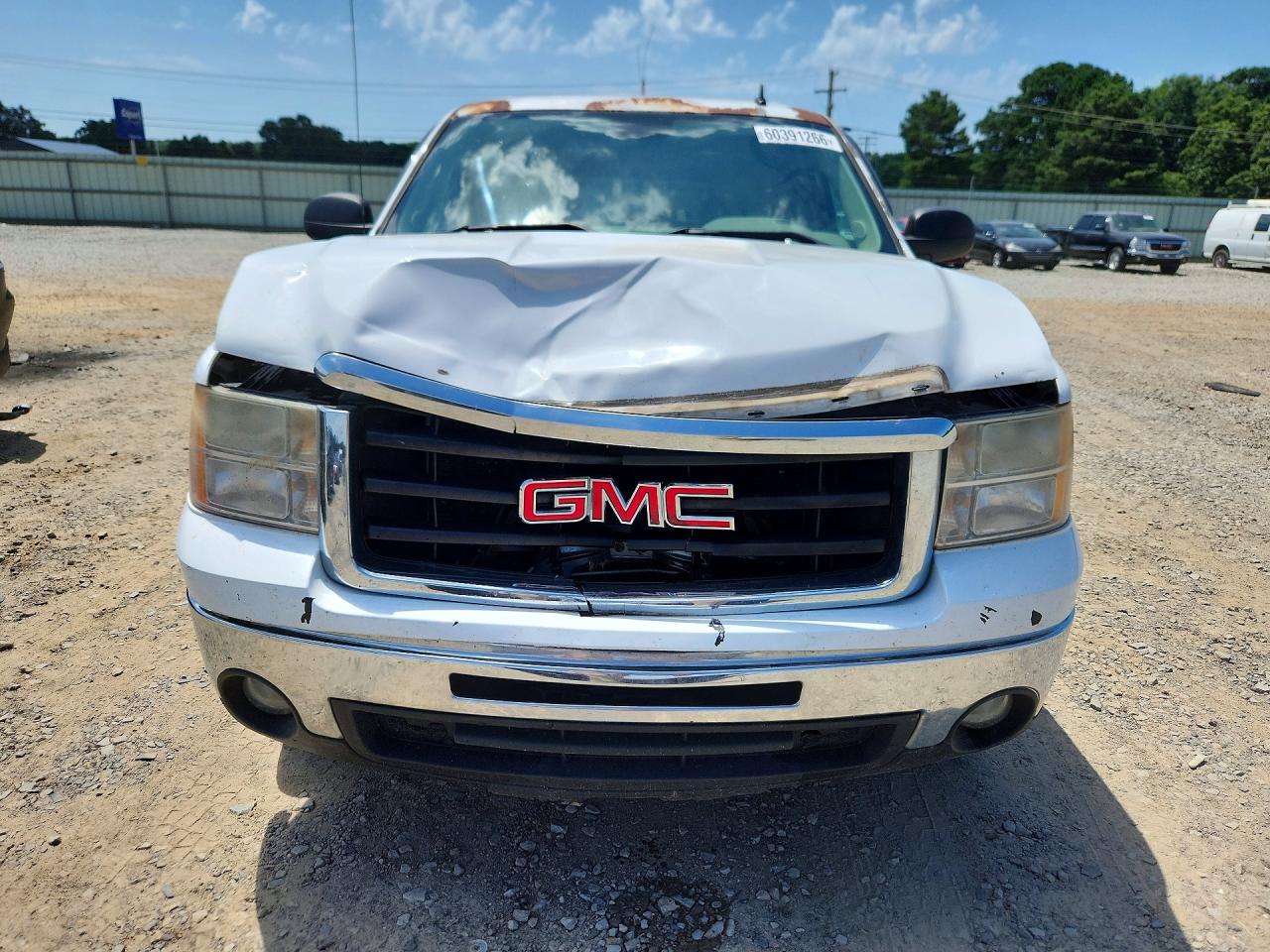 2011 Gmc Sierra K1500 Sle White vin: 3GTP2VE34BG360797