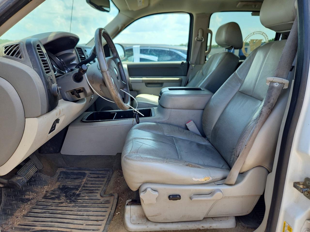 2011 Gmc Sierra K1500 Sle White vin: 3GTP2VE34BG360797