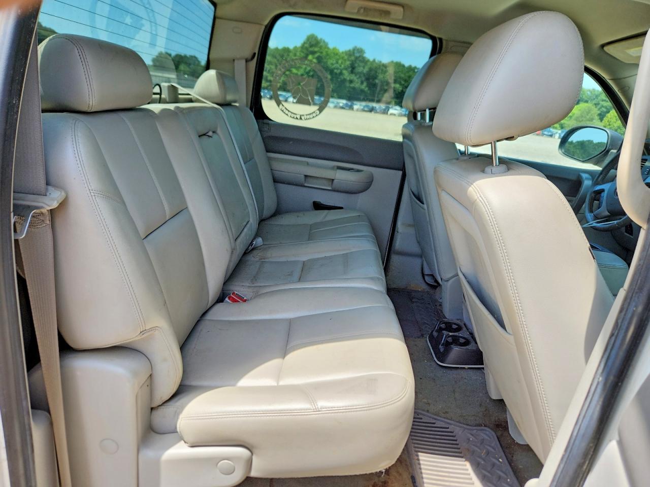 2011 Gmc Sierra K1500 Sle White vin: 3GTP2VE34BG360797