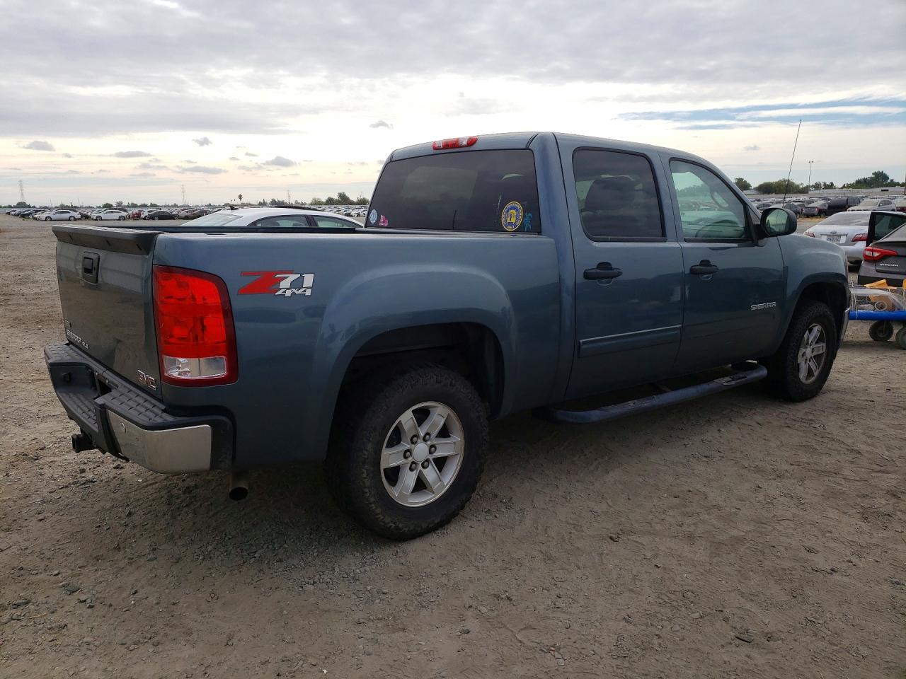 2011 Gmc Sierra K1500 Sle Blue vin: 3GTP2VE34BG380175