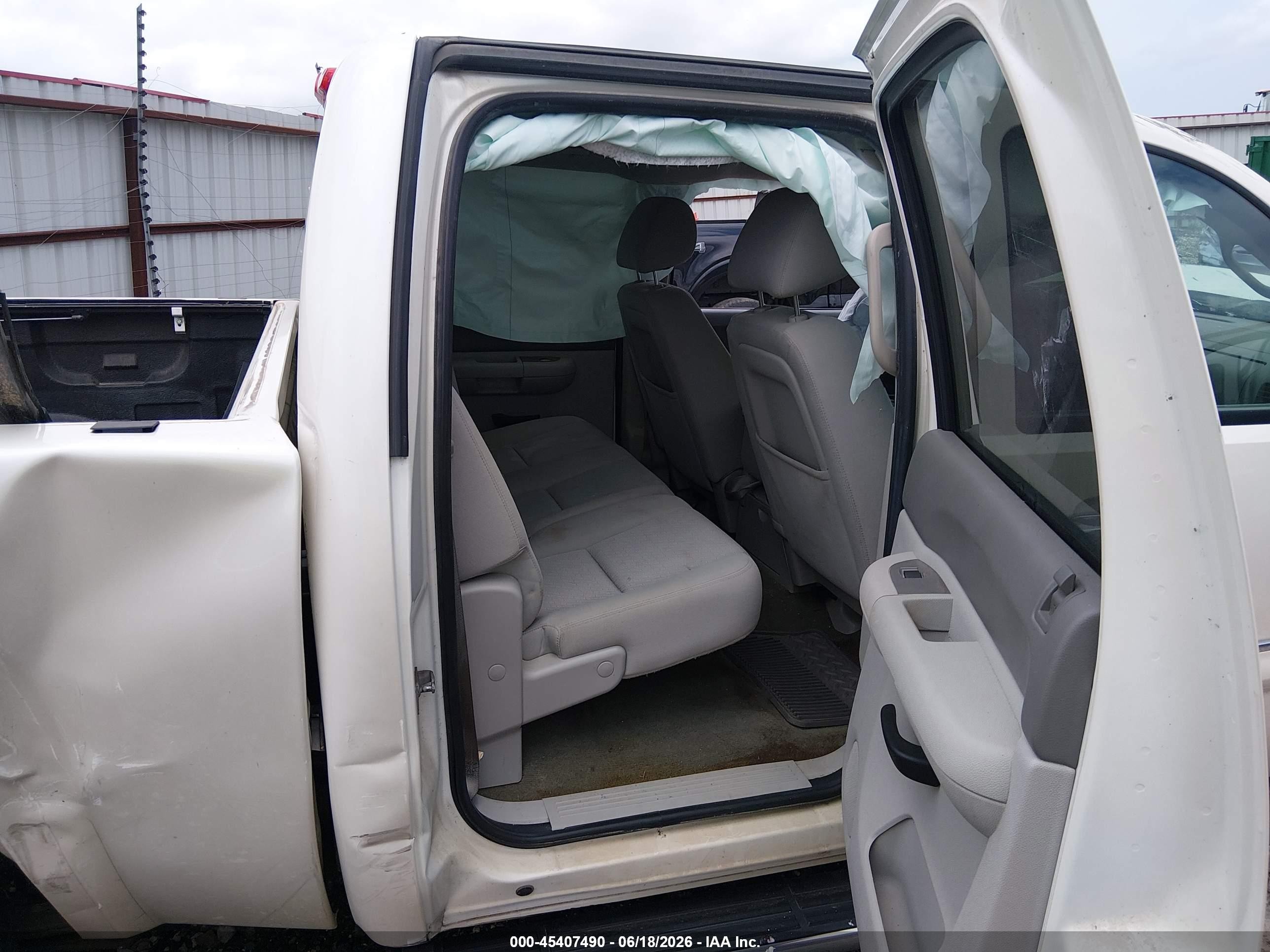 2011 Gmc Sierra 1500 Sle White vin: 3GTP2VE34BG385957
