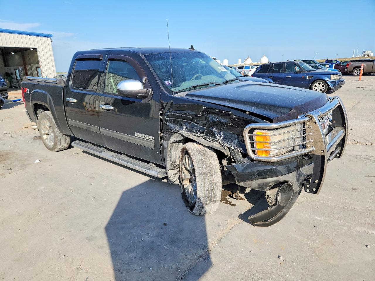 2011 Gmc Sierra K1500 Sle Black vin: 3GTP2VE35BG106189