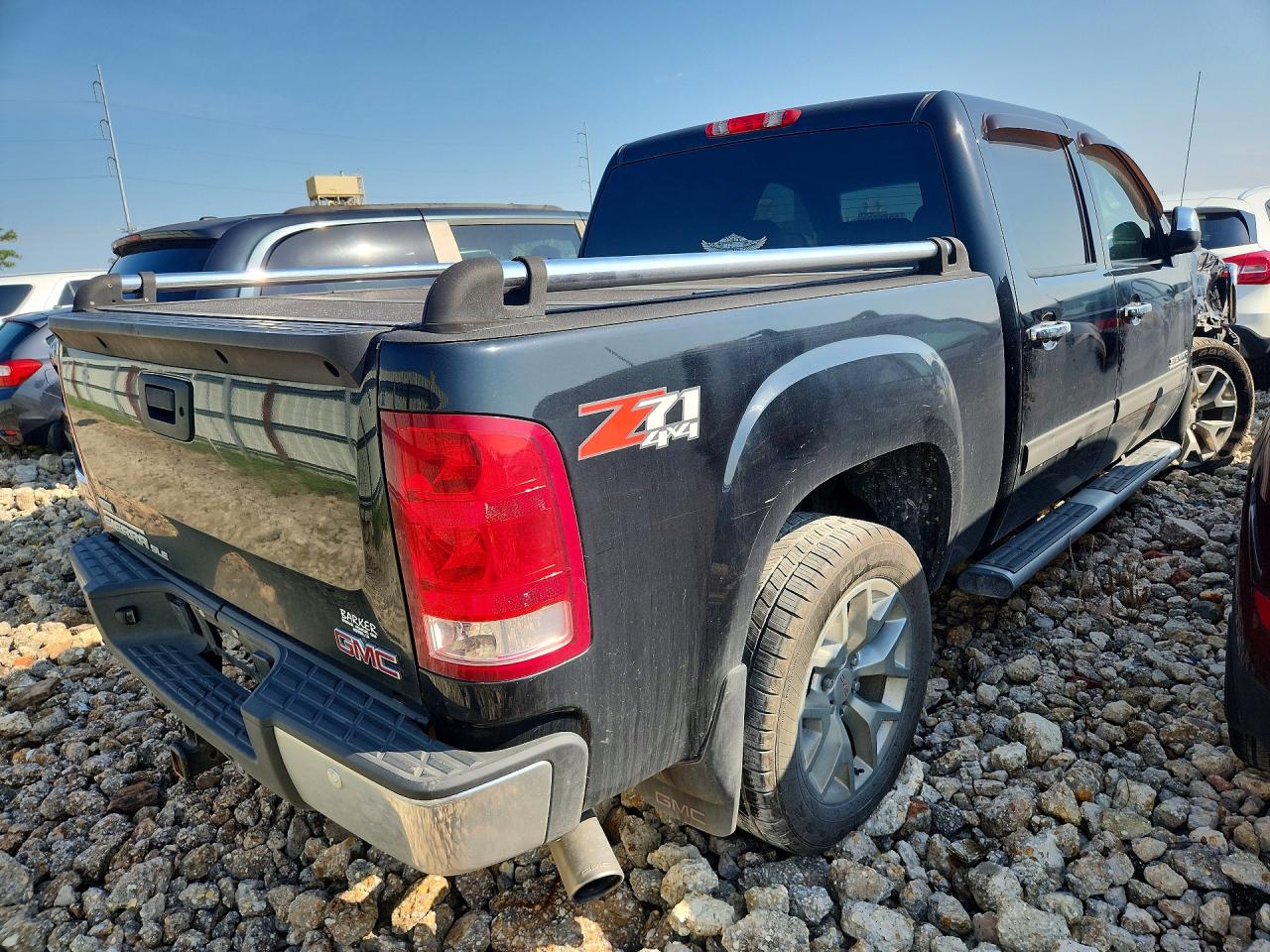 2011 Gmc Sierra K1500 Sle Black vin: 3GTP2VE35BG106189