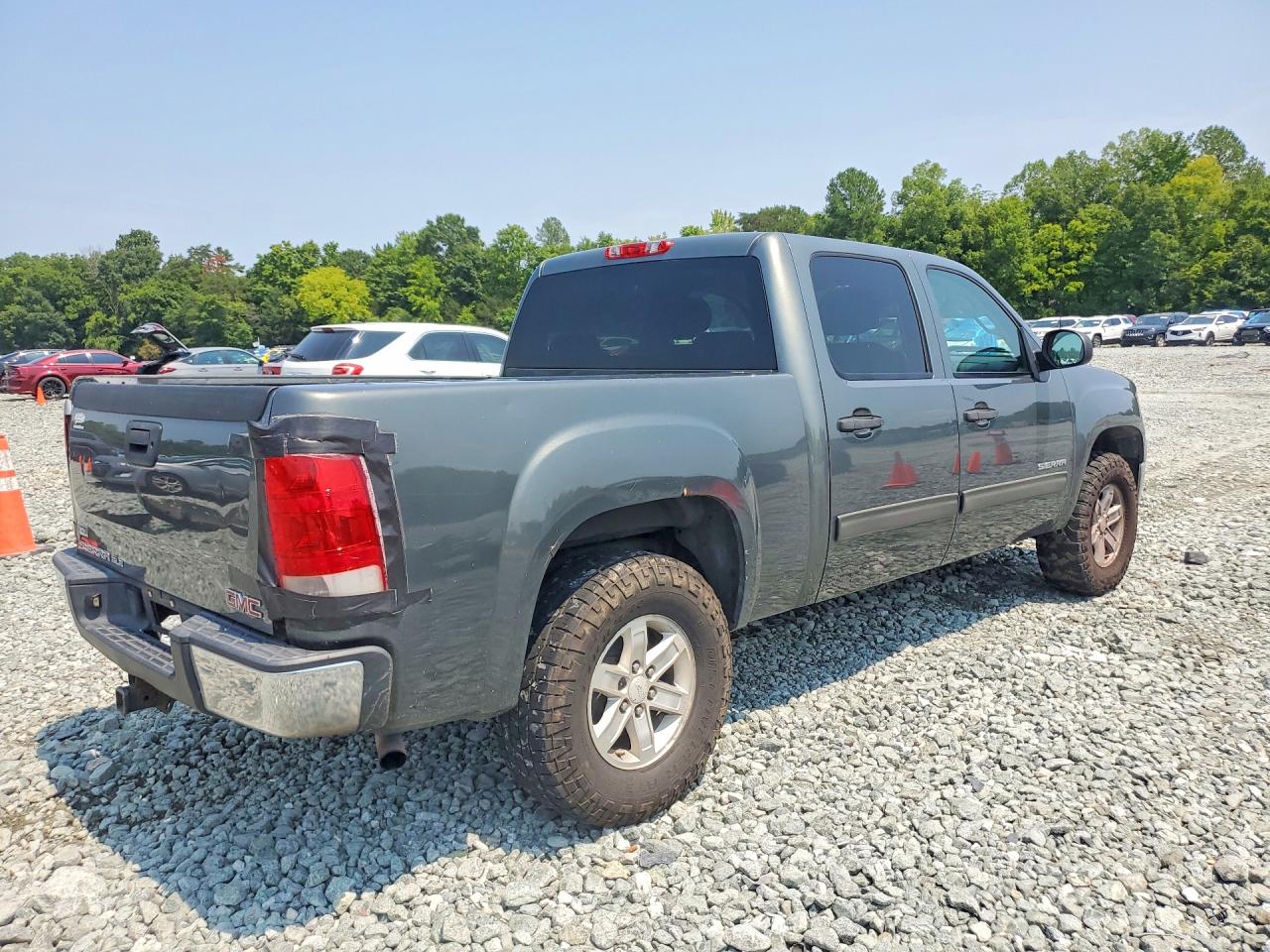 2011 Gmc Sierra K1500 Sle Charcoal vin: 3GTP2VE35BG112672