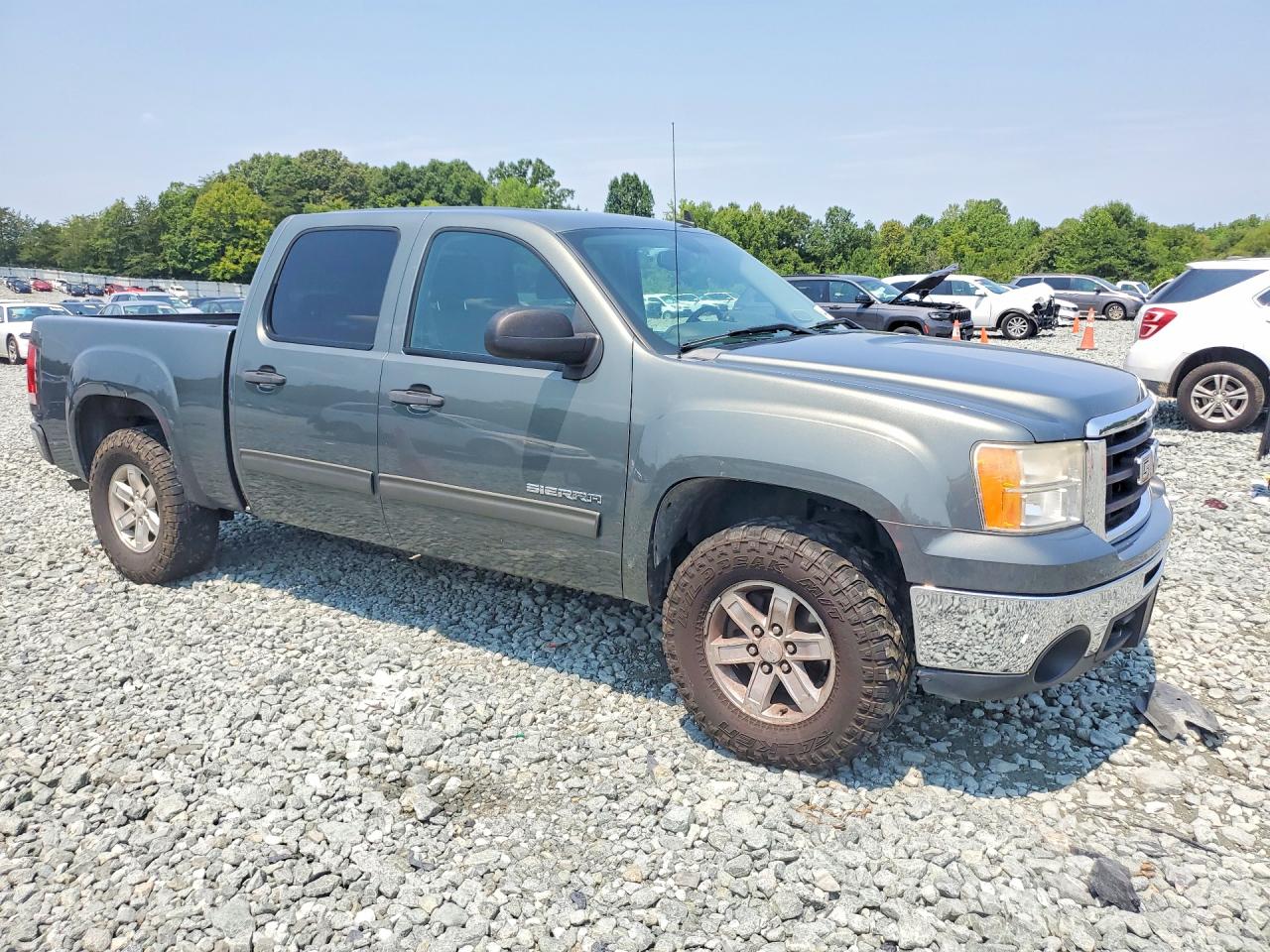 2011 Gmc Sierra K1500 Sle Charcoal vin: 3GTP2VE35BG112672