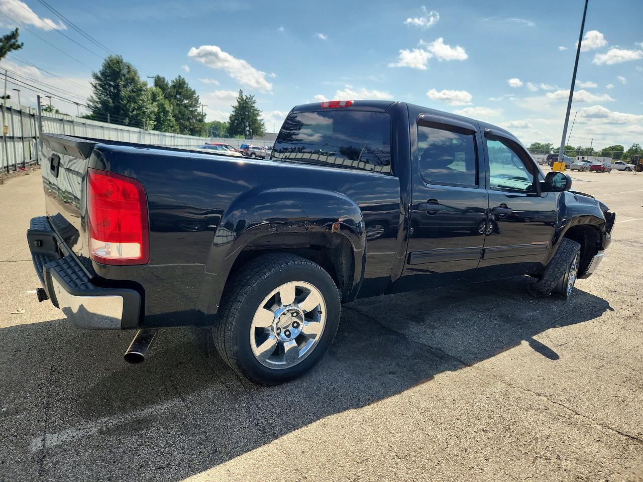 2011 Gmc Sierra K1500 Sle Black vin: 3GTP2VE35BG114292