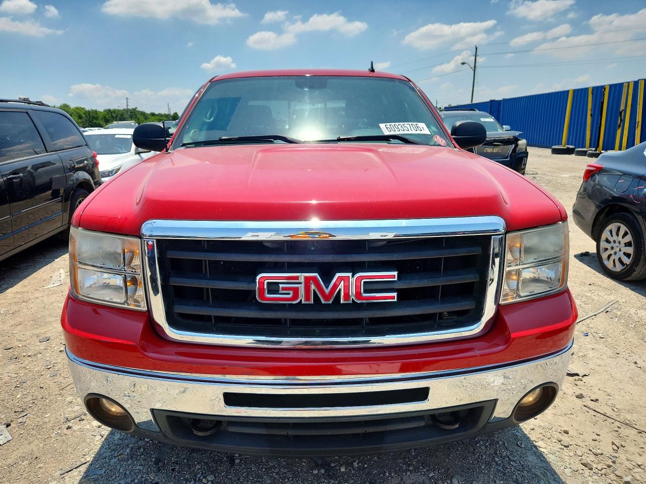 2011 Gmc Sierra K1500 Sle Red vin: 3GTP2VE35BG144828