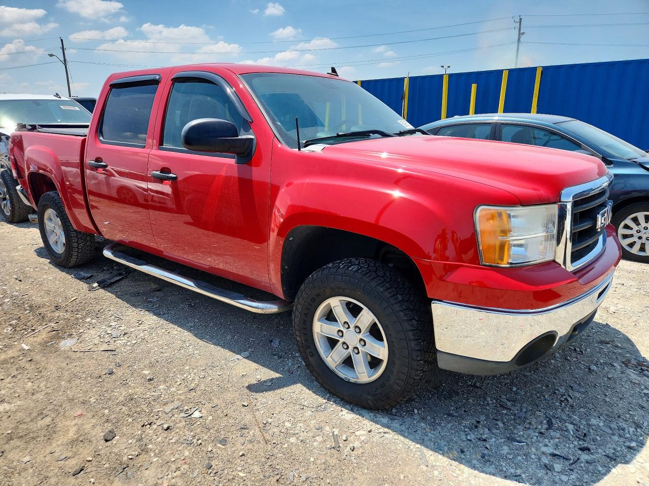 2011 Gmc Sierra K1500 Sle Red vin: 3GTP2VE35BG144828