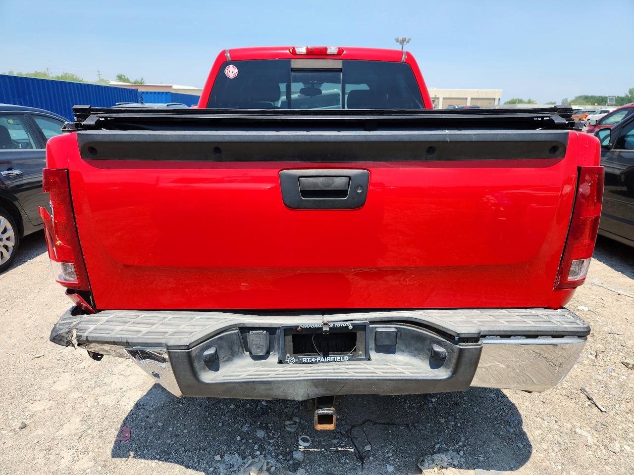 2011 Gmc Sierra K1500 Sle Red vin: 3GTP2VE35BG144828