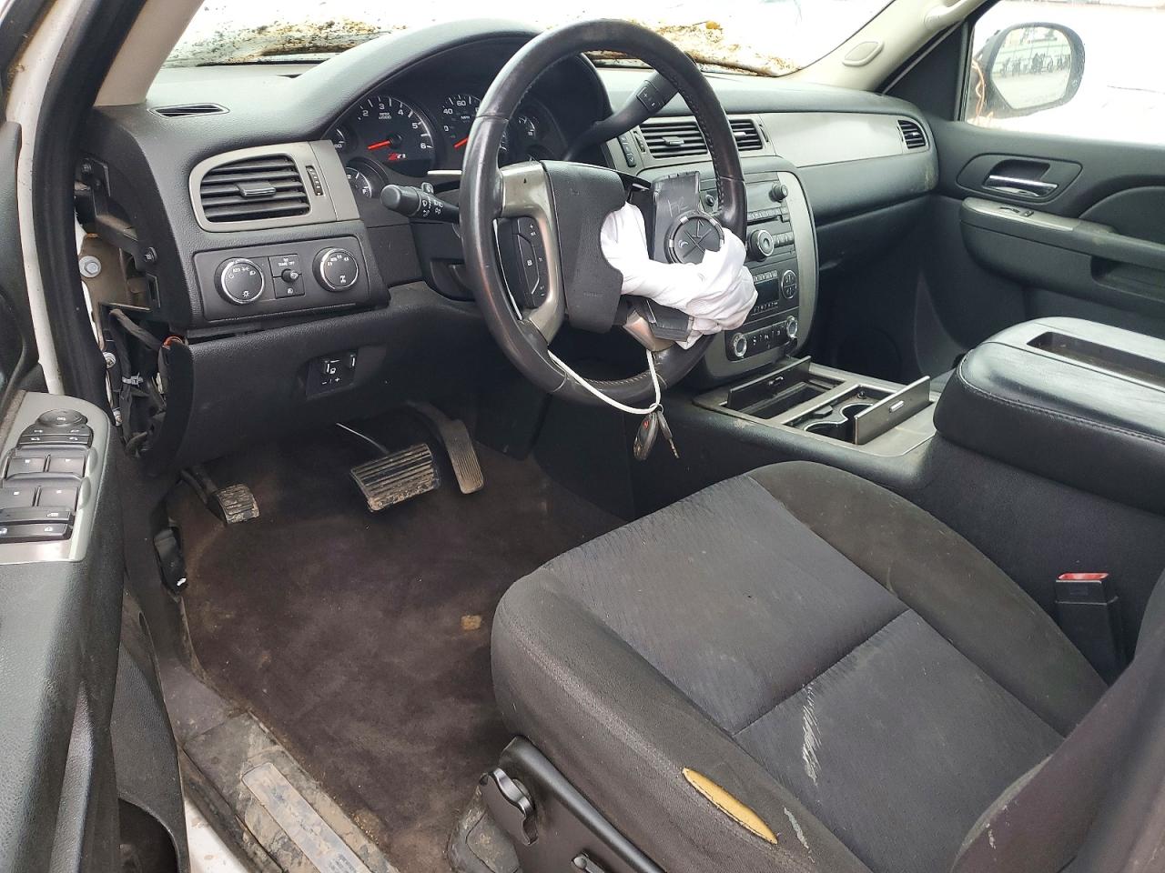2011 Gmc Sierra K1500 Sle White vin: 3GTP2VE35BG258117