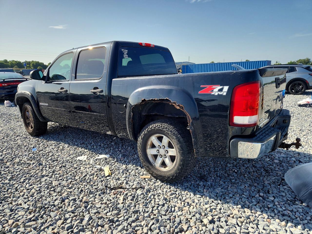 2011 Gmc Sierra K1500 Sle Black vin: 3GTP2VE35BG317876
