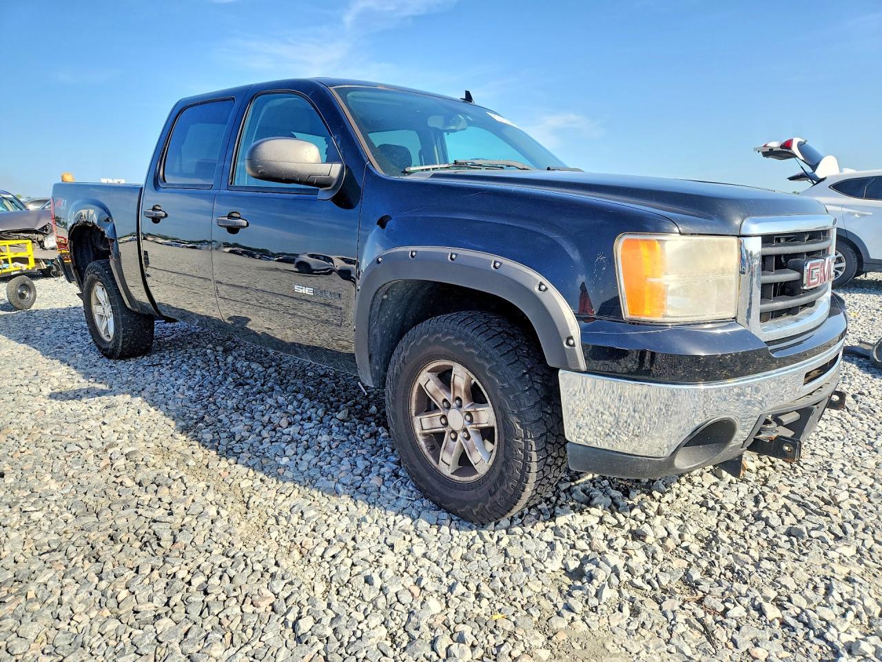 2011 Gmc Sierra K1500 Sle Black vin: 3GTP2VE35BG317876