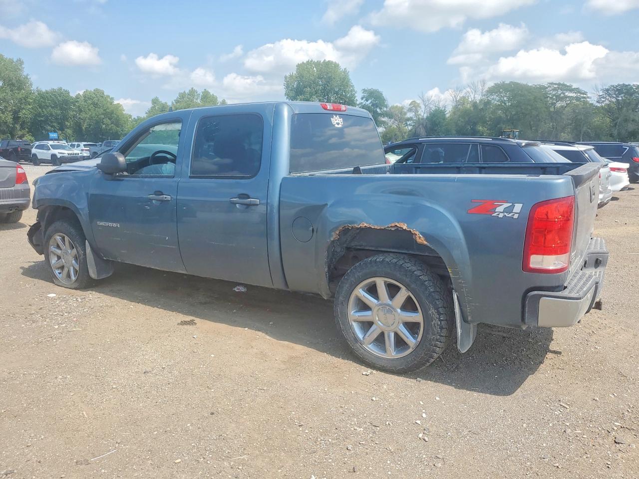 2011 Gmc Sierra K1500 Sle Gray vin: 3GTP2VE35BG389077