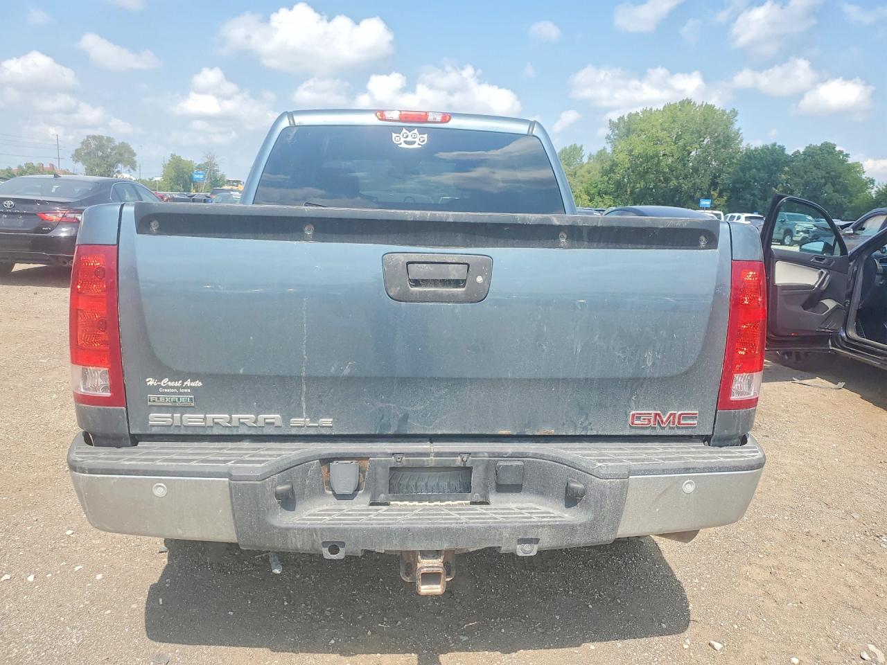 2011 Gmc Sierra K1500 Sle Gray vin: 3GTP2VE35BG389077