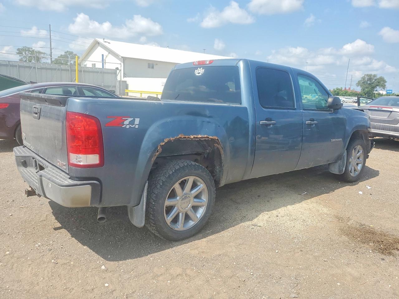 2011 Gmc Sierra K1500 Sle Gray vin: 3GTP2VE35BG389077