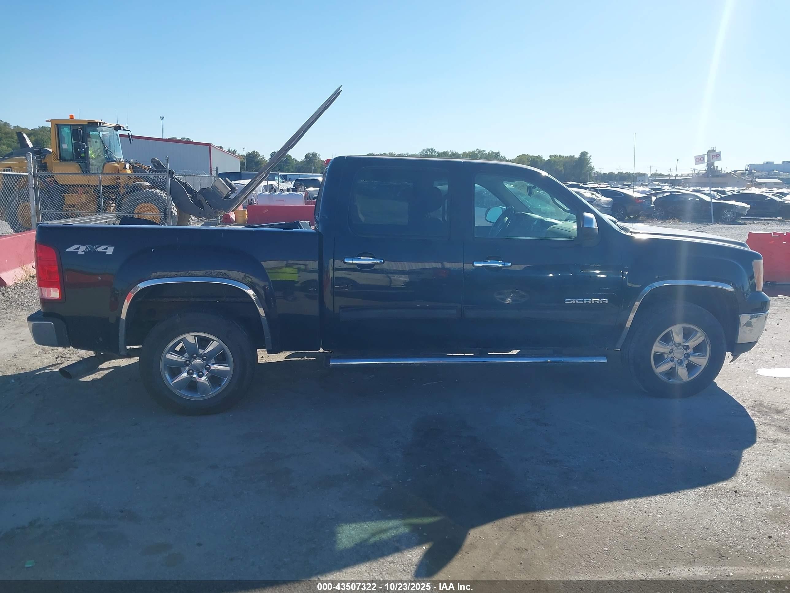 2011 Gmc Sierra 1500 Sle Black vin: 3GTP2VE36BG209850