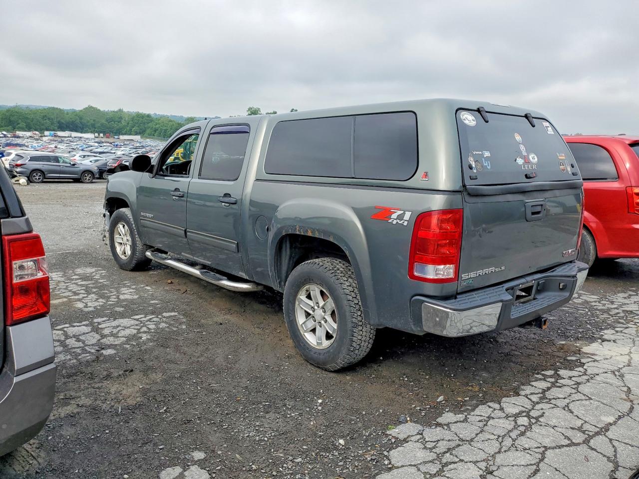 2011 Gmc Sierra K1500 Sle Gray vin: 3GTP2VE36BG238491