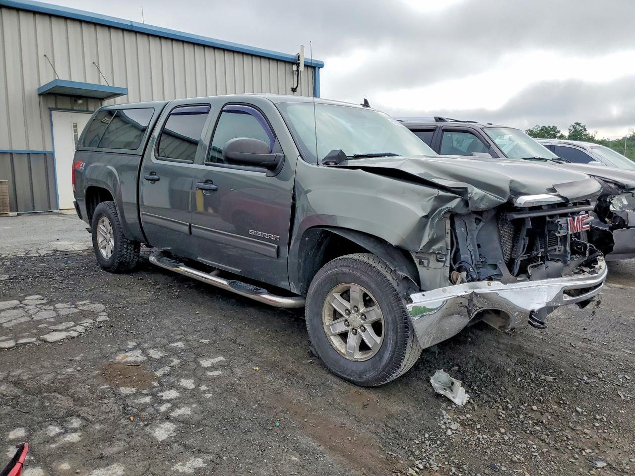 2011 Gmc Sierra K1500 Sle Gray vin: 3GTP2VE36BG238491