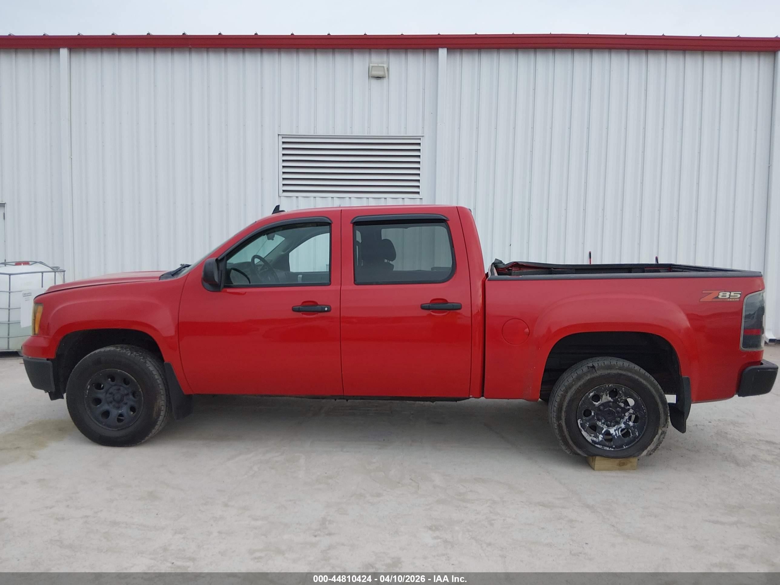 2011 Gmc Sierra 1500 Sle Красный vin: 3GTP2VE36BG288596