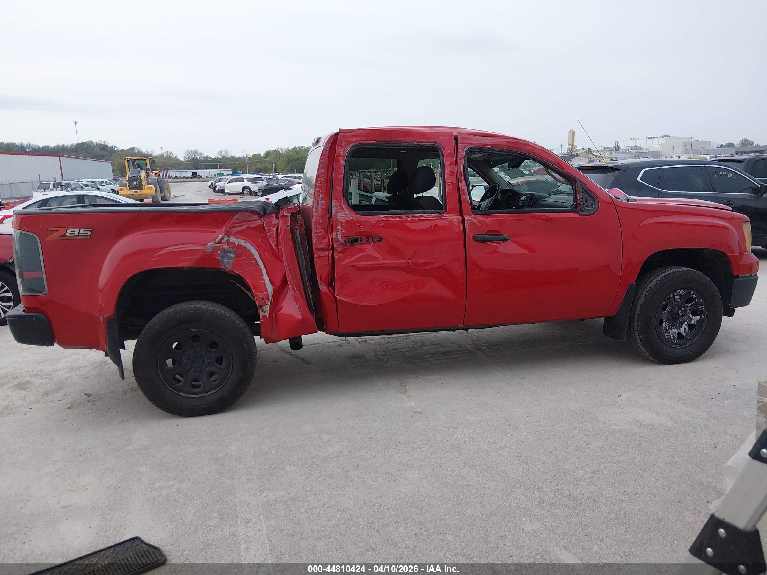 2011 Gmc Sierra 1500 Sle Красный vin: 3GTP2VE36BG288596