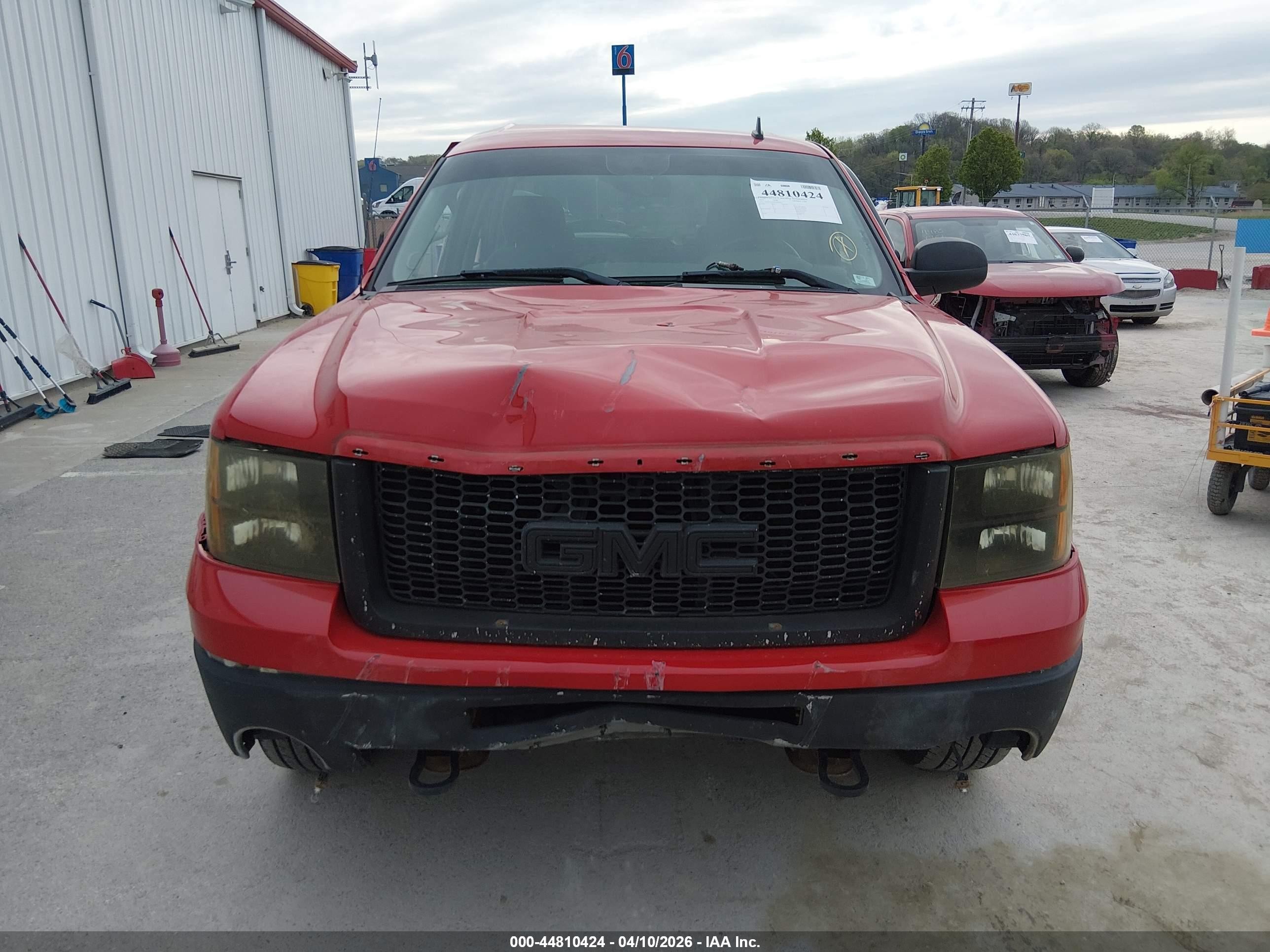 2011 Gmc Sierra 1500 Sle Красный vin: 3GTP2VE36BG288596