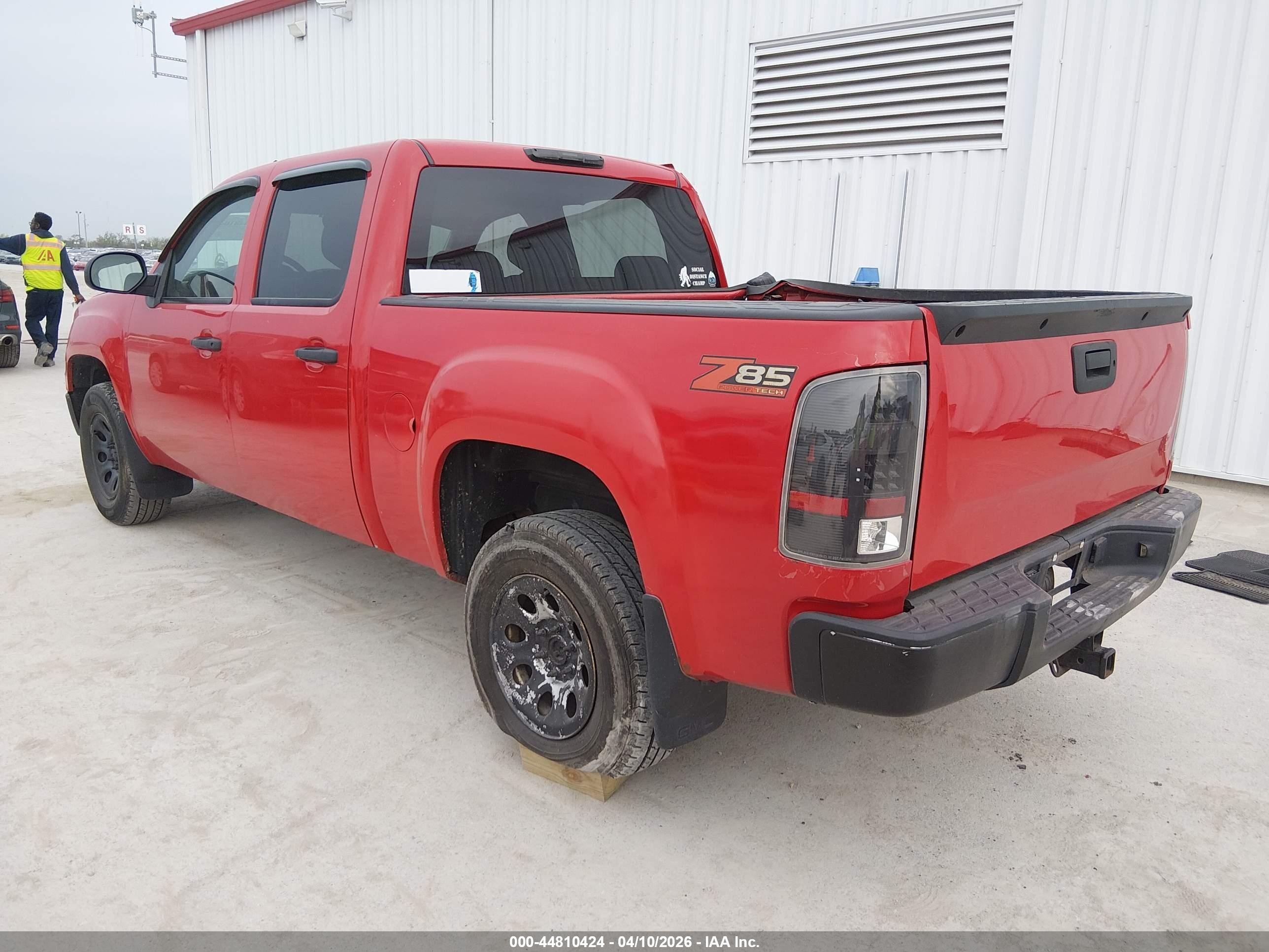 2011 Gmc Sierra 1500 Sle Красный vin: 3GTP2VE36BG288596
