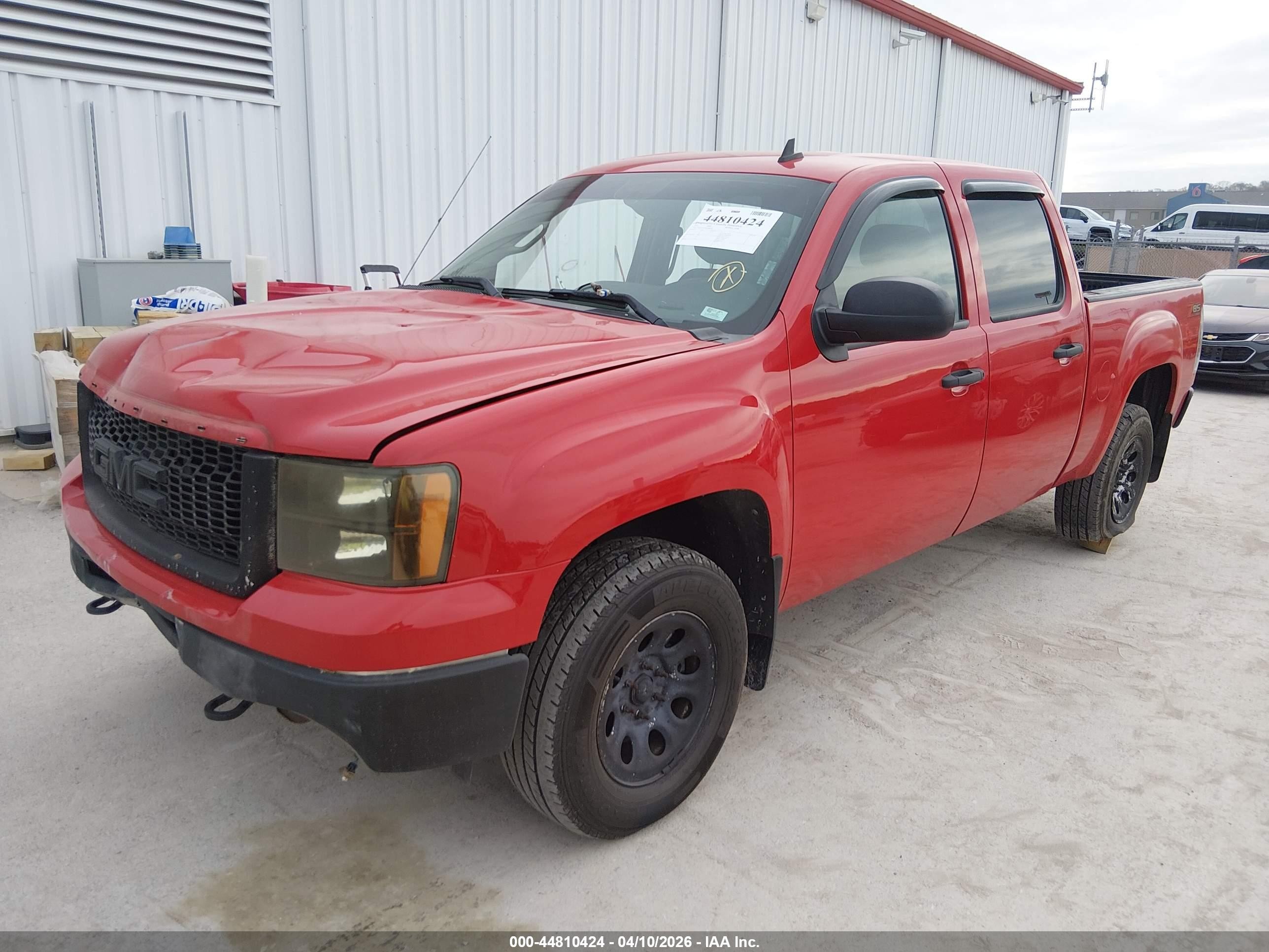2011 Gmc Sierra 1500 Sle Красный vin: 3GTP2VE36BG288596