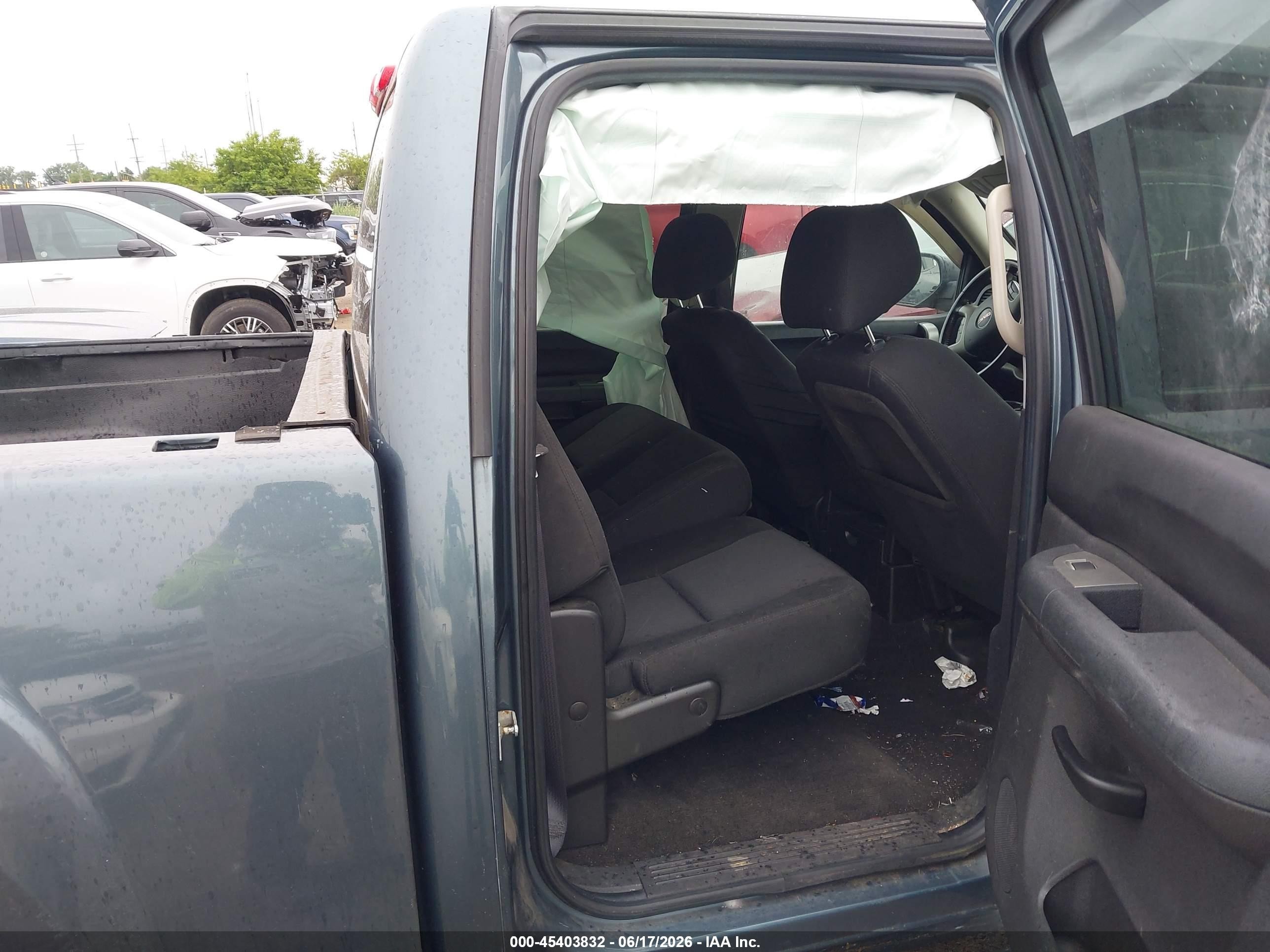 2011 Gmc Sierra 1500 Sle Blue vin: 3GTP2VE36BG313173