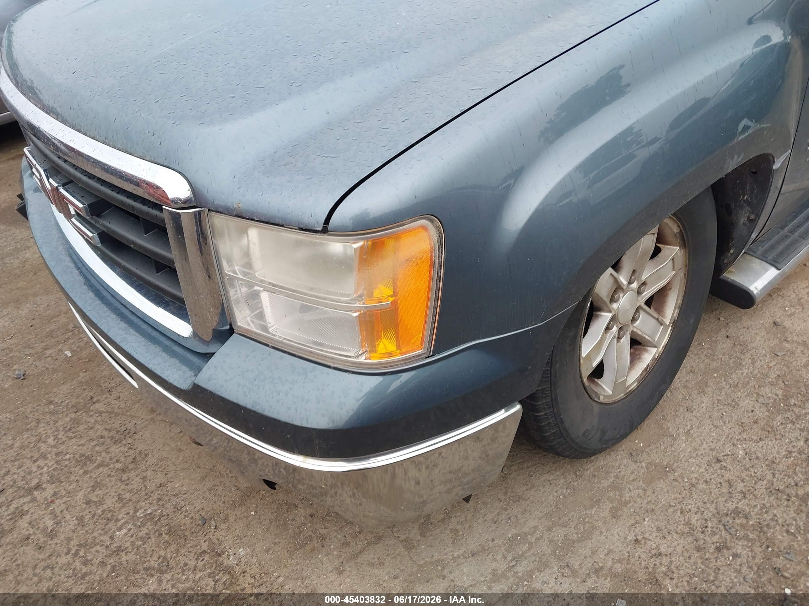 2011 Gmc Sierra 1500 Sle Blue vin: 3GTP2VE36BG313173