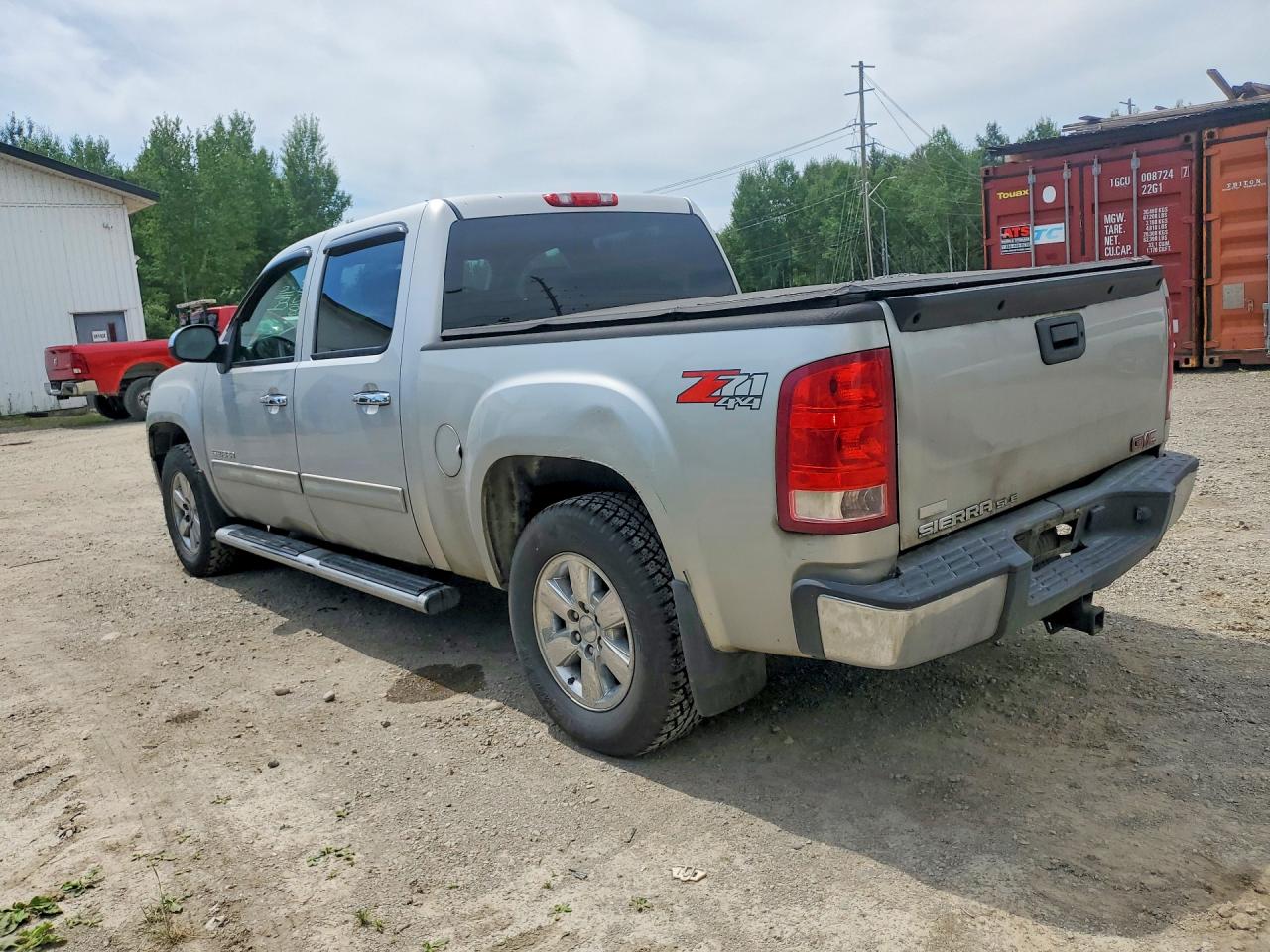 2011 Gmc Sierra K1500 Sle Gray vin: 3GTP2VE36BG363314
