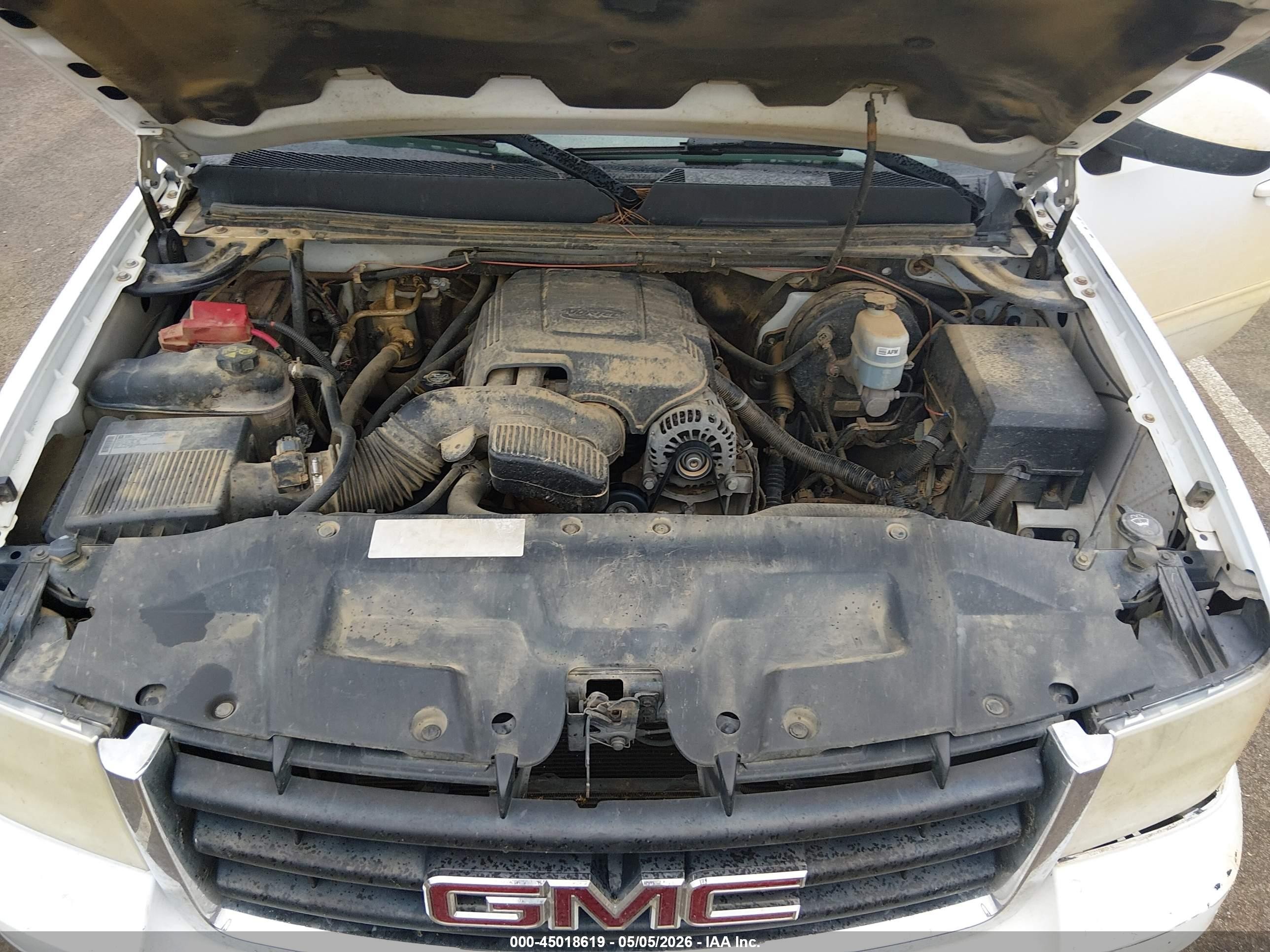 2011 Gmc Sierra 1500 Sle White vin: 3GTP2VE37BG180097