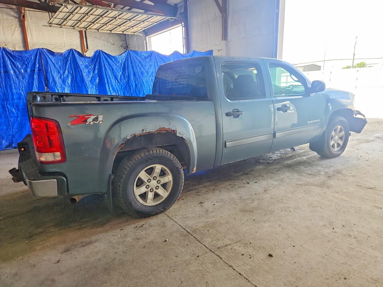 2011 Gmc Sierra K1500 Sle Gray vin: 3GTP2VE37BG195814