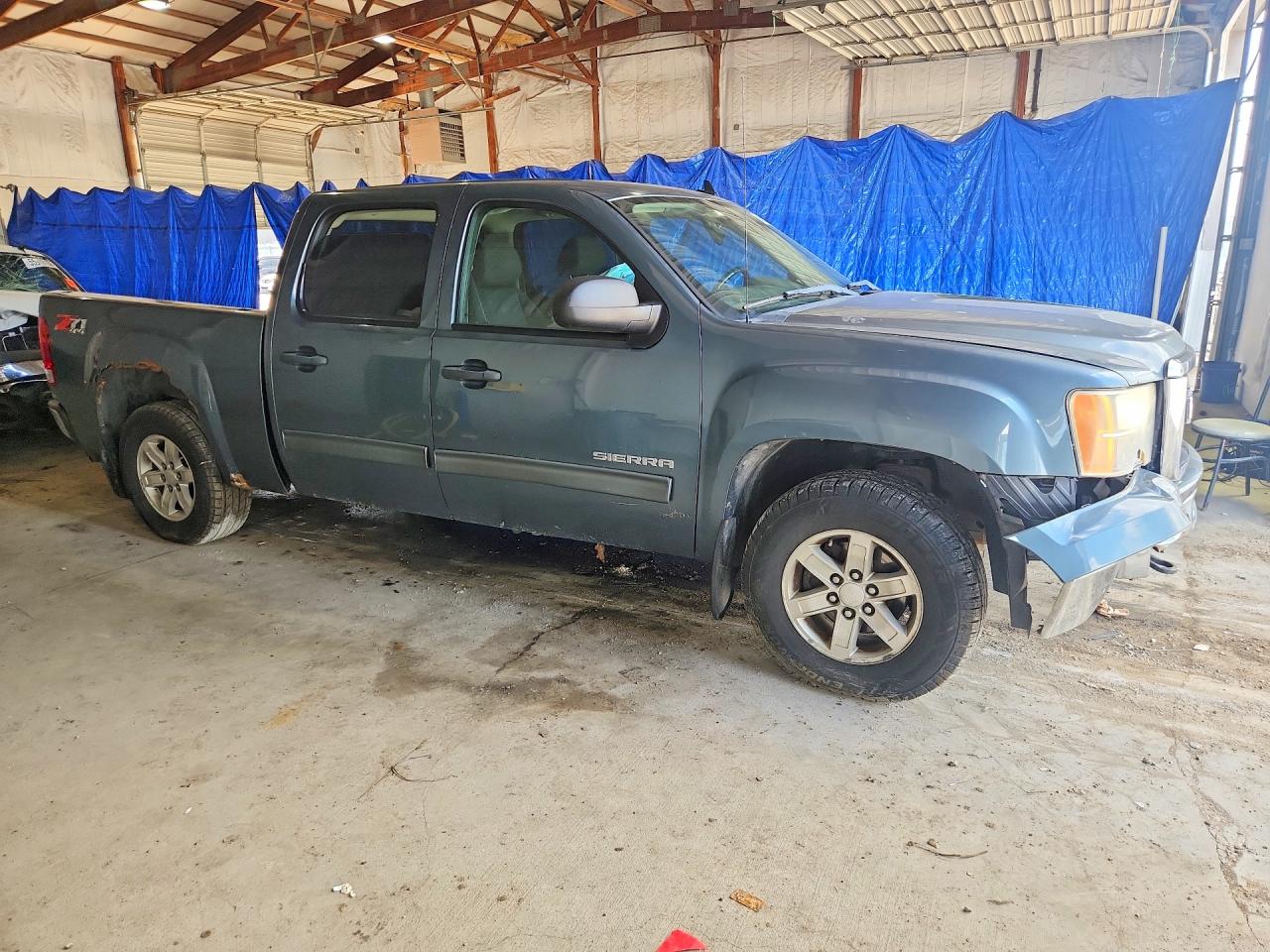 2011 Gmc Sierra K1500 Sle Gray vin: 3GTP2VE37BG195814