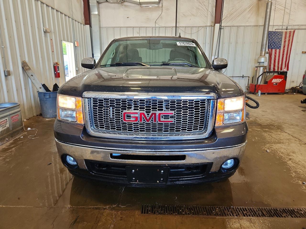 2011 Gmc Sierra K1500 Sle Gray vin: 3GTP2VE37BG309021